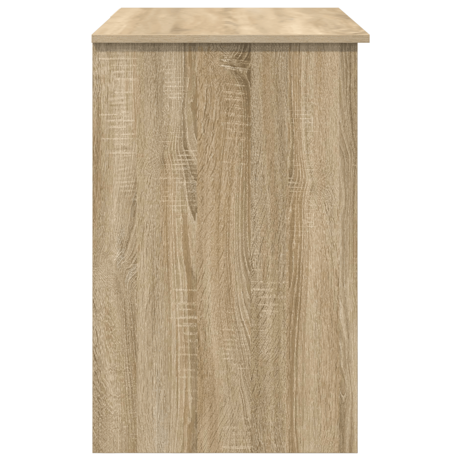 Birou cu depozitare Stejar Sonoma 90x49.5x75 cm Lemn stratificat — imaginea 6