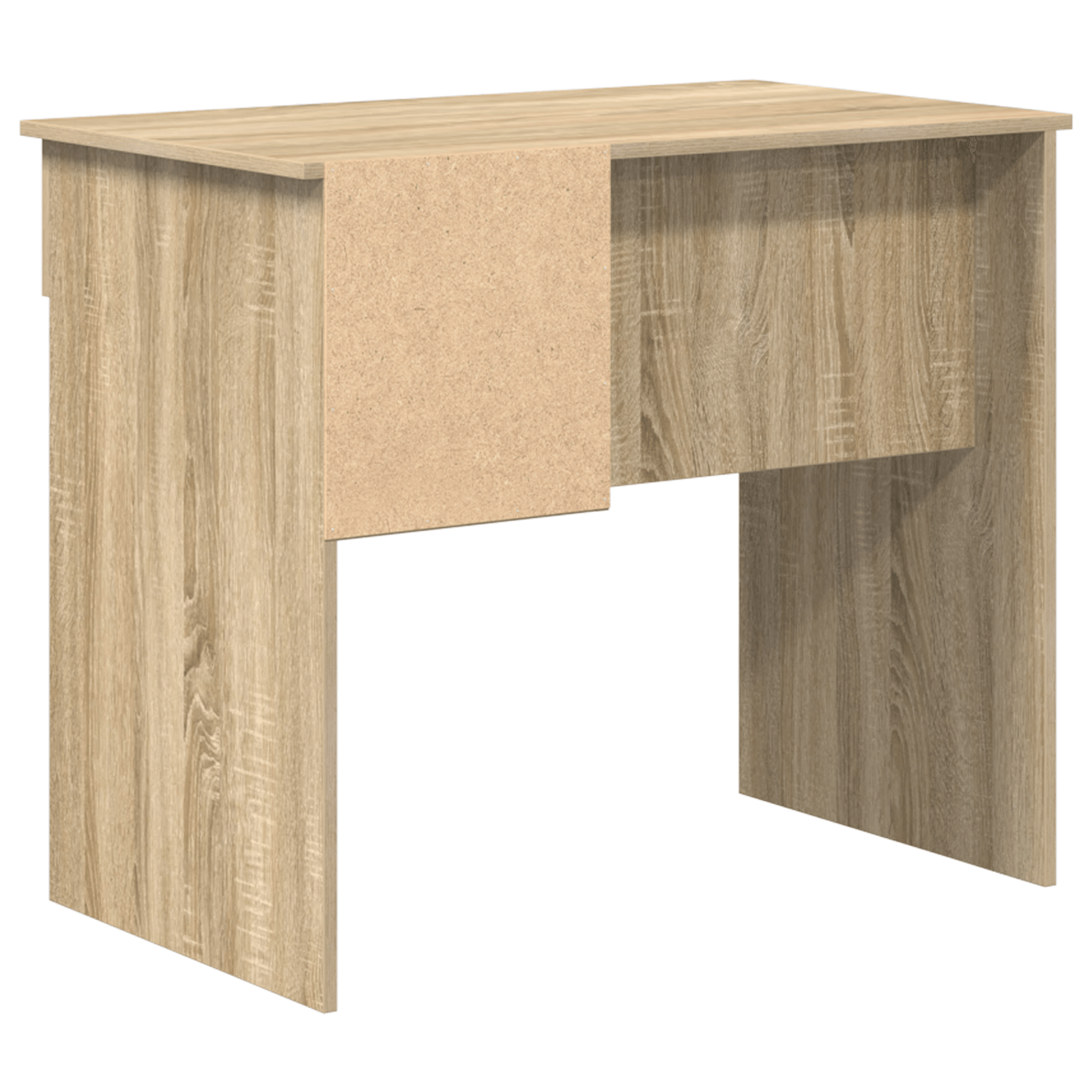 Birou cu depozitare Stejar Sonoma 90x49.5x75 cm Lemn stratificat — imaginea 7