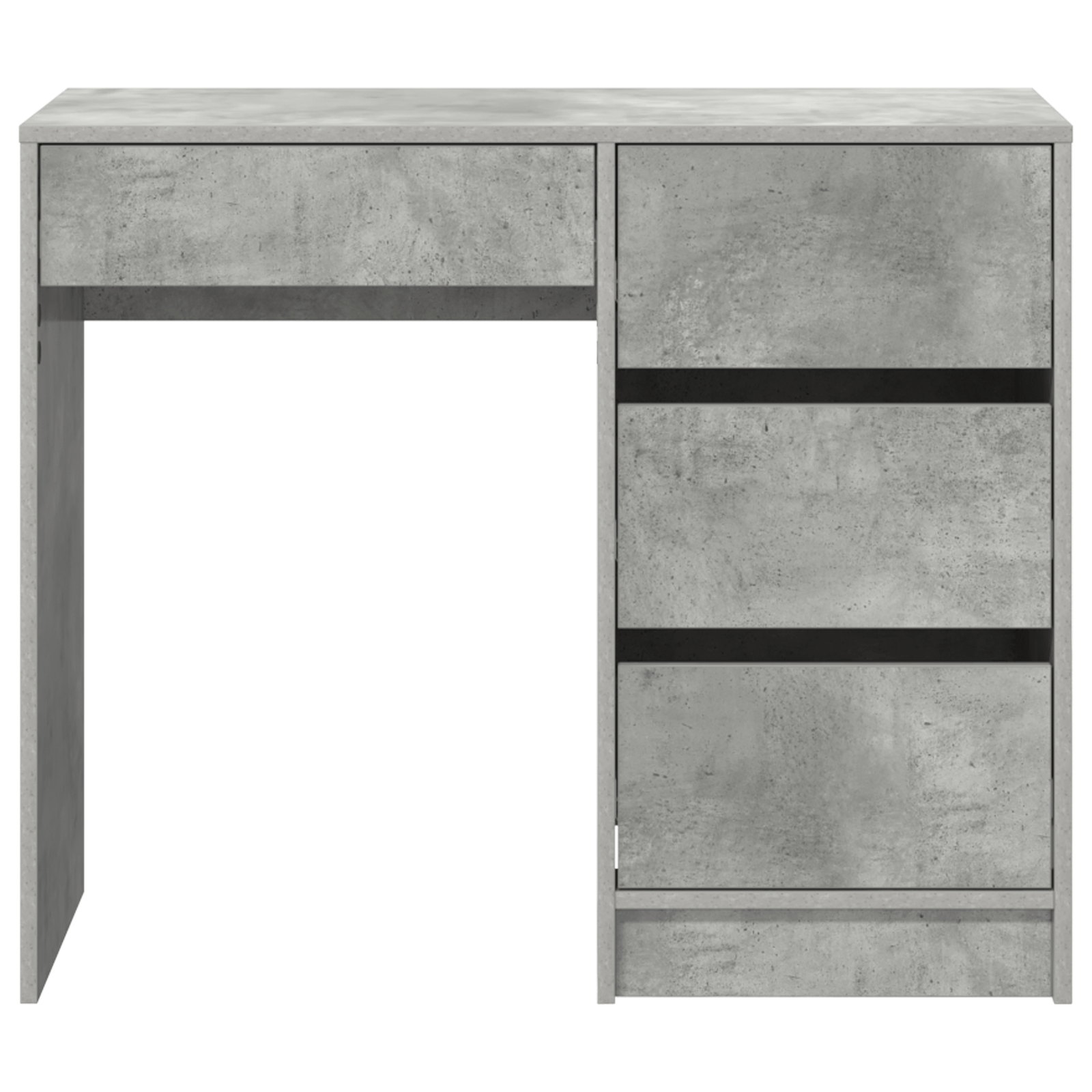 Birou Gri Beton Standard Depozitare Birou de scris Rectangular — imaginea 5