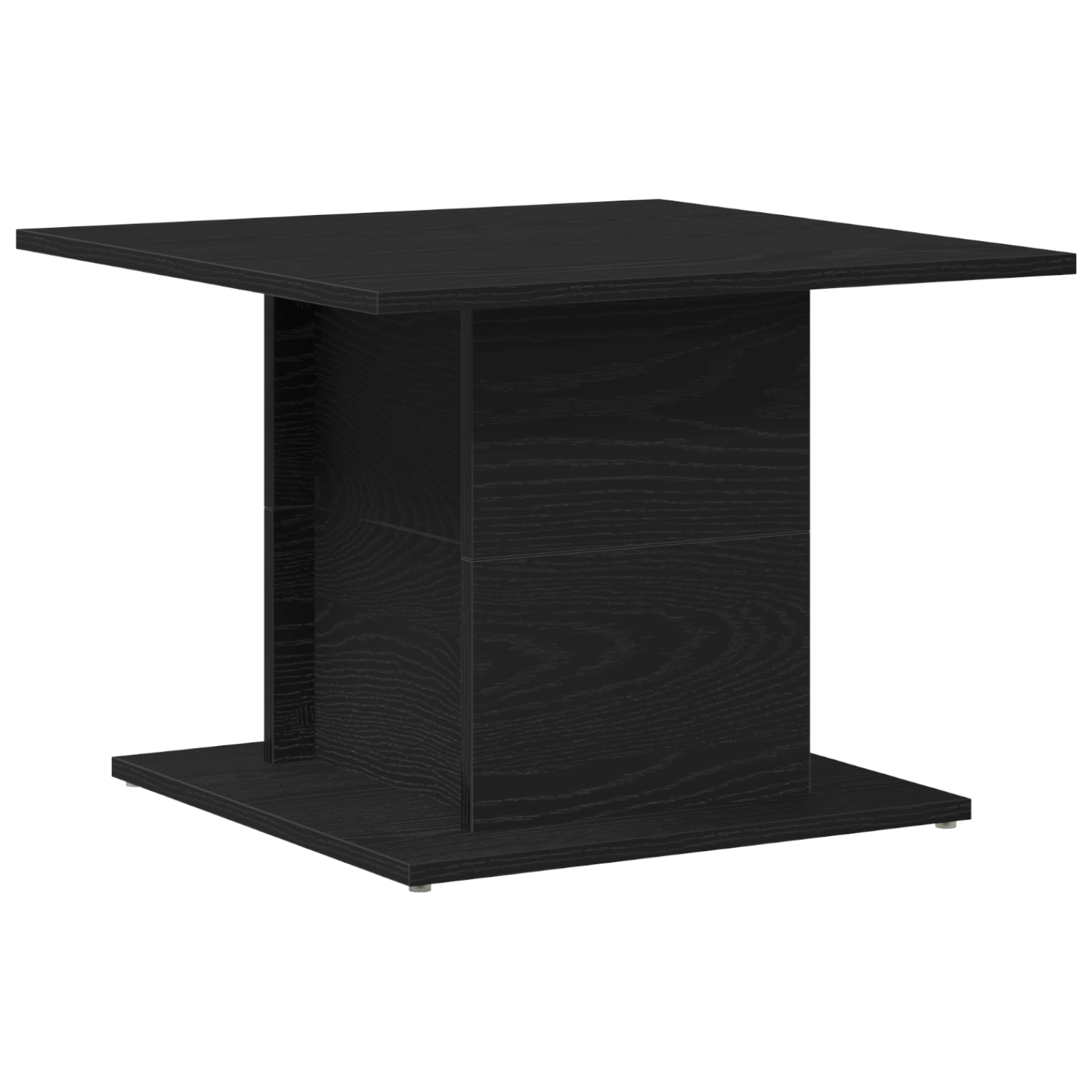Masuta de cafea, stejar negru, 55,5x55,5x40 cm, lemn prelucrat — imaginea 4