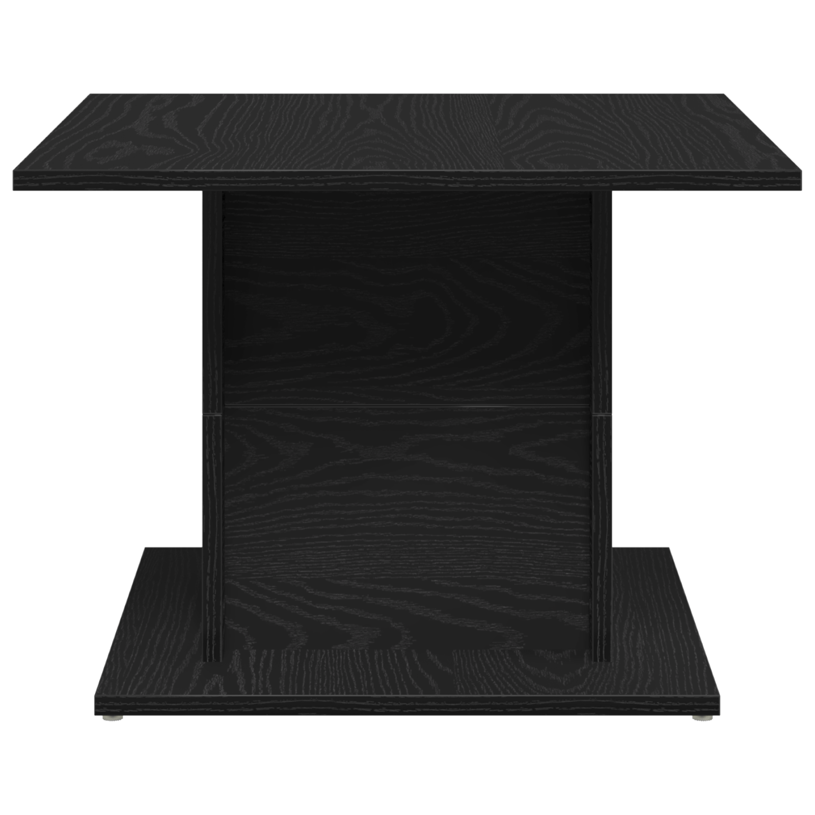 Masuta de cafea, stejar negru, 55,5x55,5x40 cm, lemn prelucrat — imaginea 6