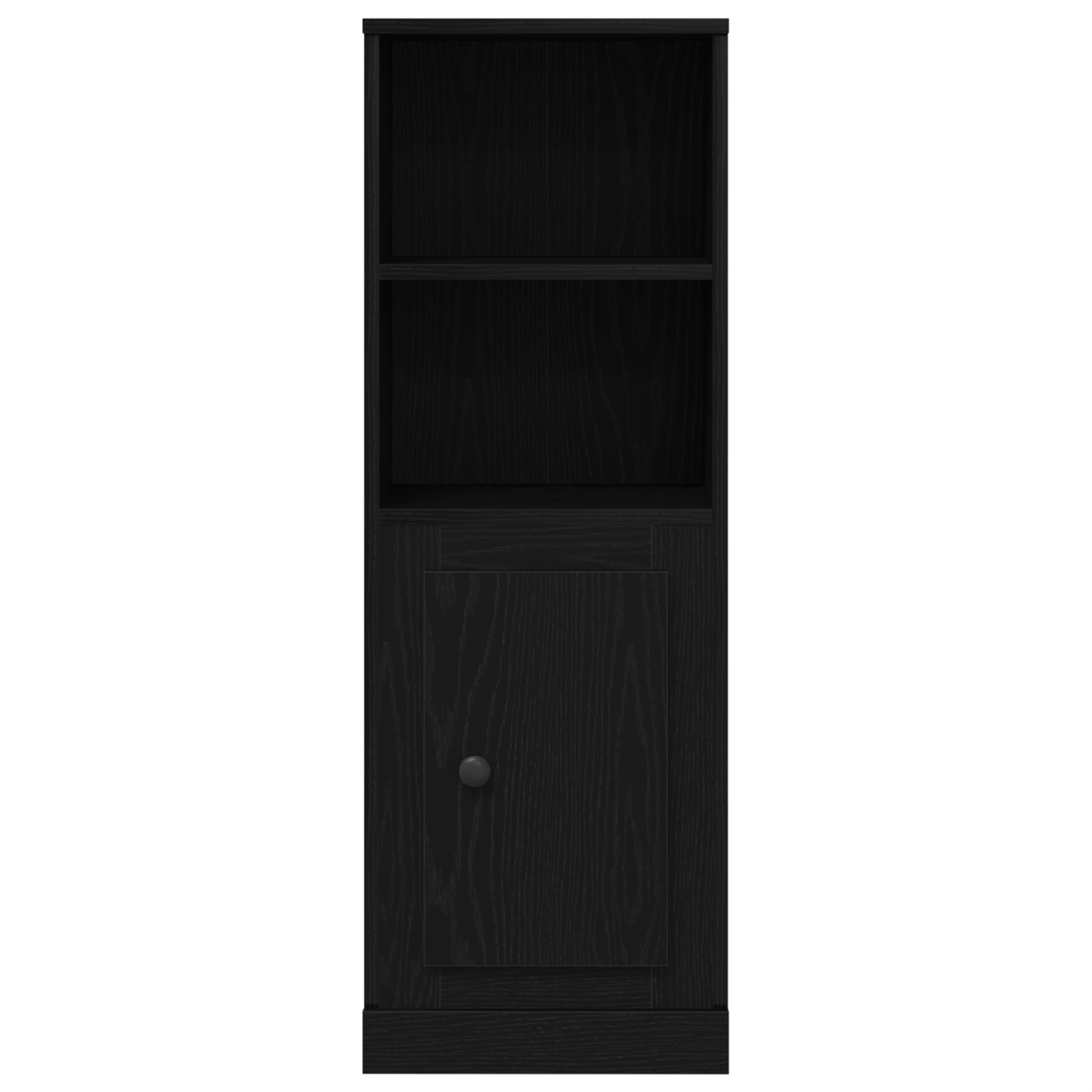 Dulap inalt, stejar negru, 36x35,5x103,5 cm, lemn prelucrat — imaginea 6