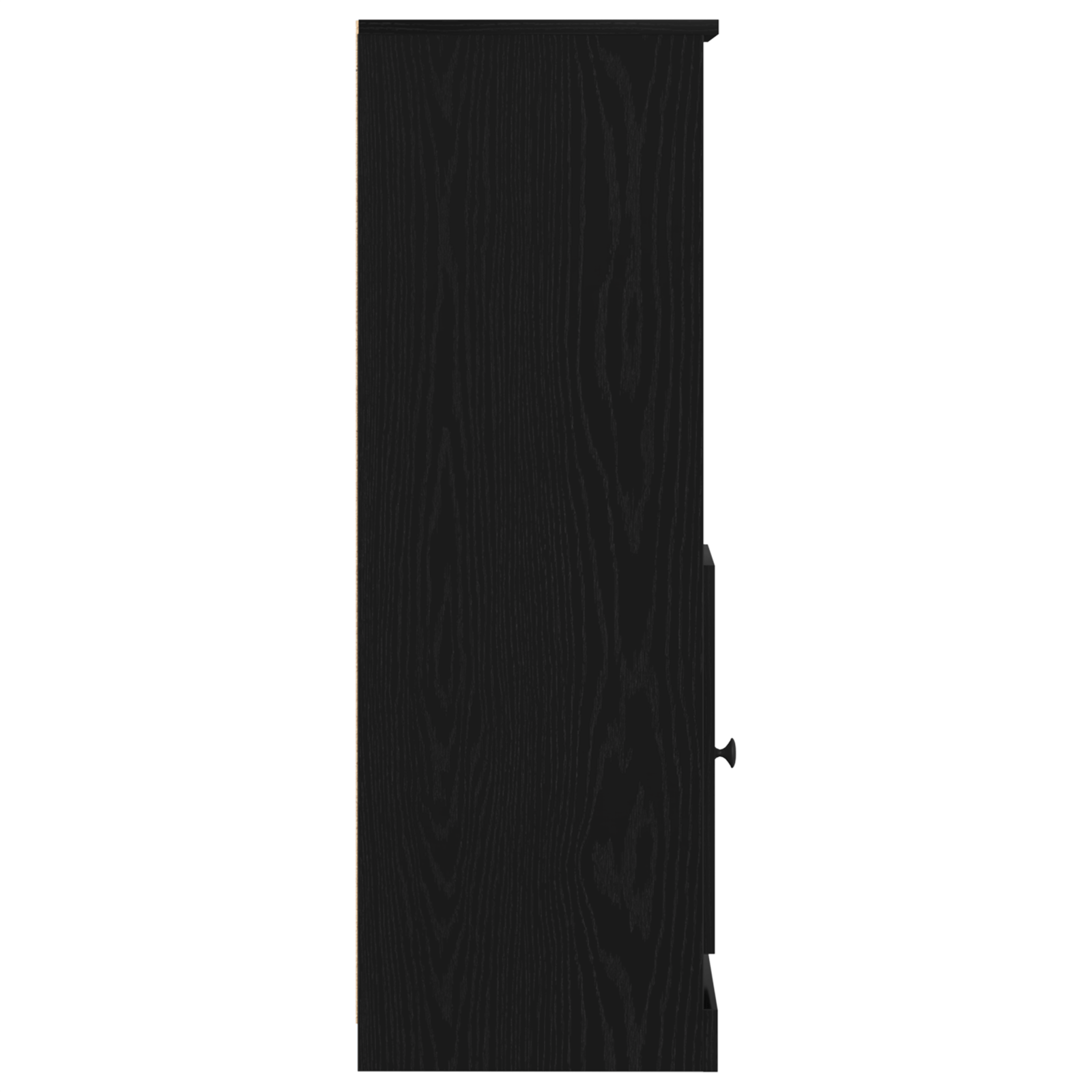 Dulap inalt, stejar negru, 36x35,5x103,5 cm, lemn prelucrat — imaginea 7