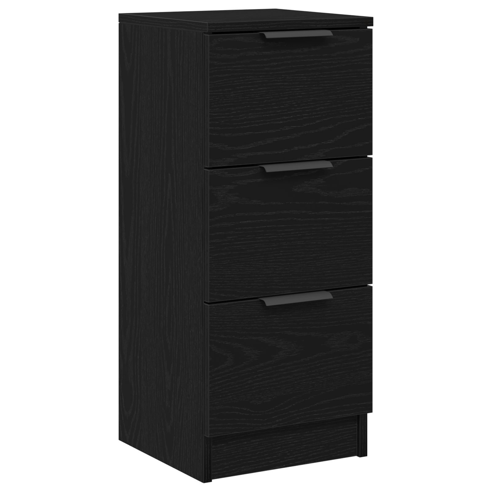 Bufet din stejar negru 30x30x70 cm din lemn prelucrat — imaginea 2