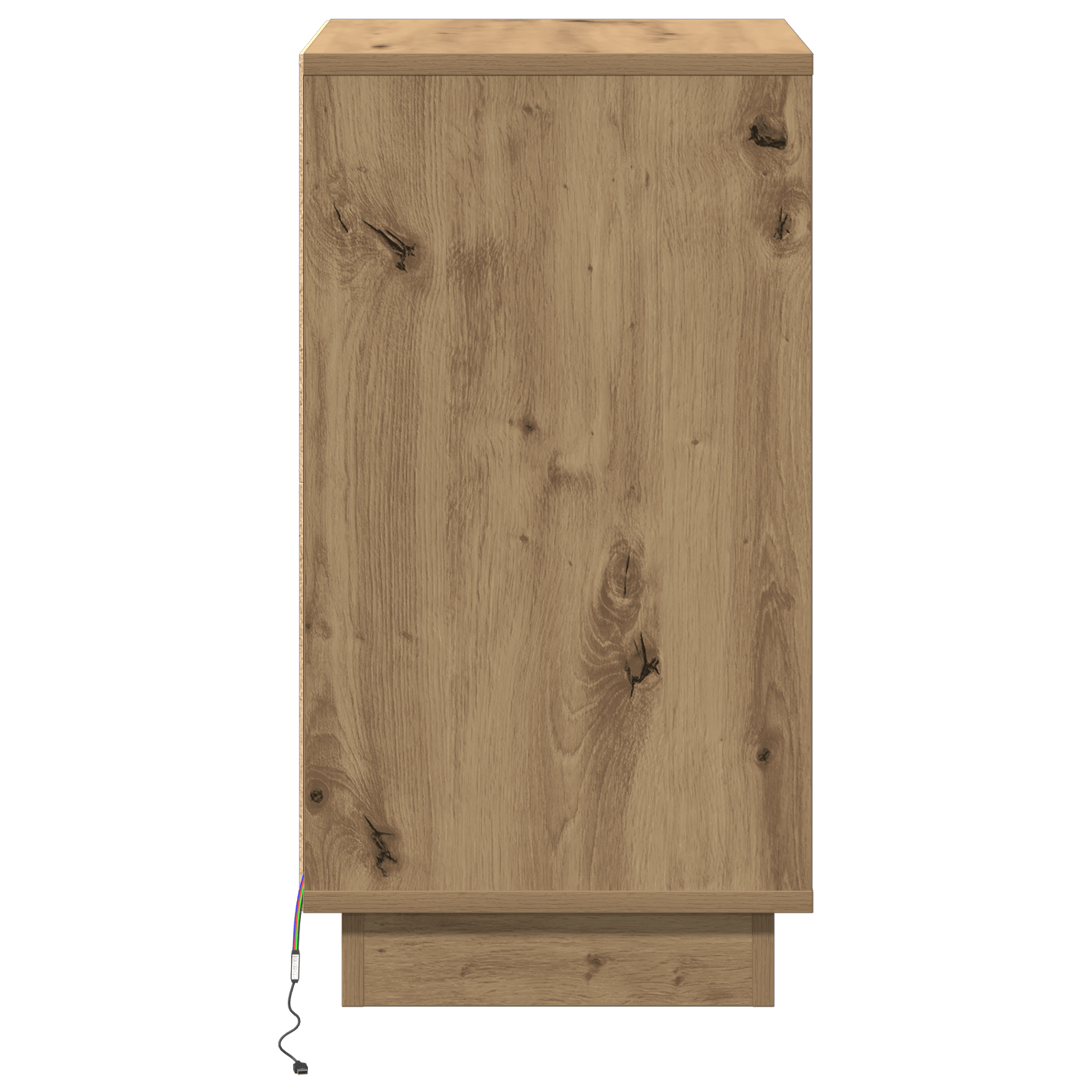 Noptiera cu LED Artisan Oak 39x34.5x65 cm Lemn prelucrat — imaginea 7