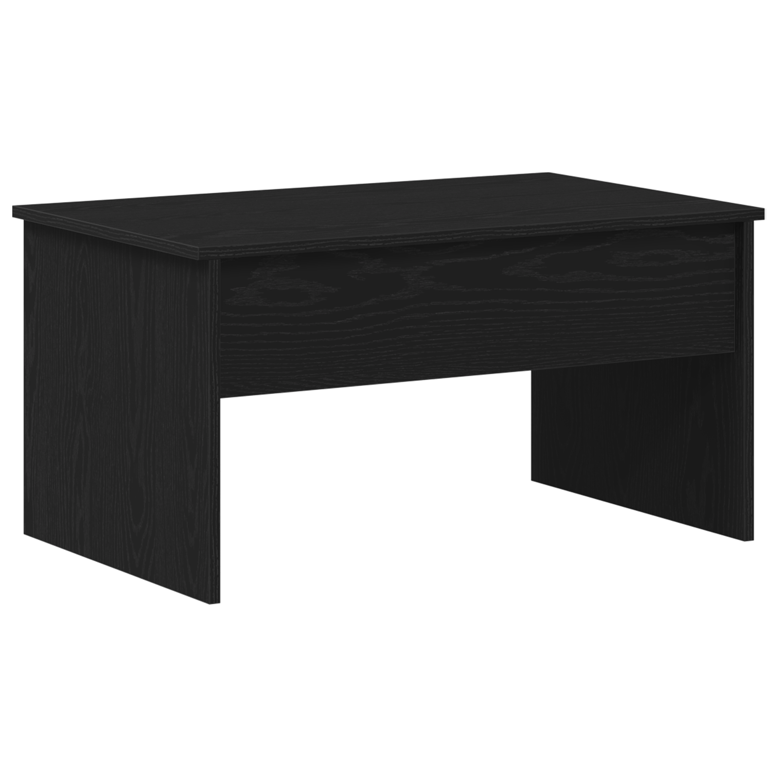 Masa de cafea din stejar negru - 80 x 50.5 x 41.5 cm — imaginea 2