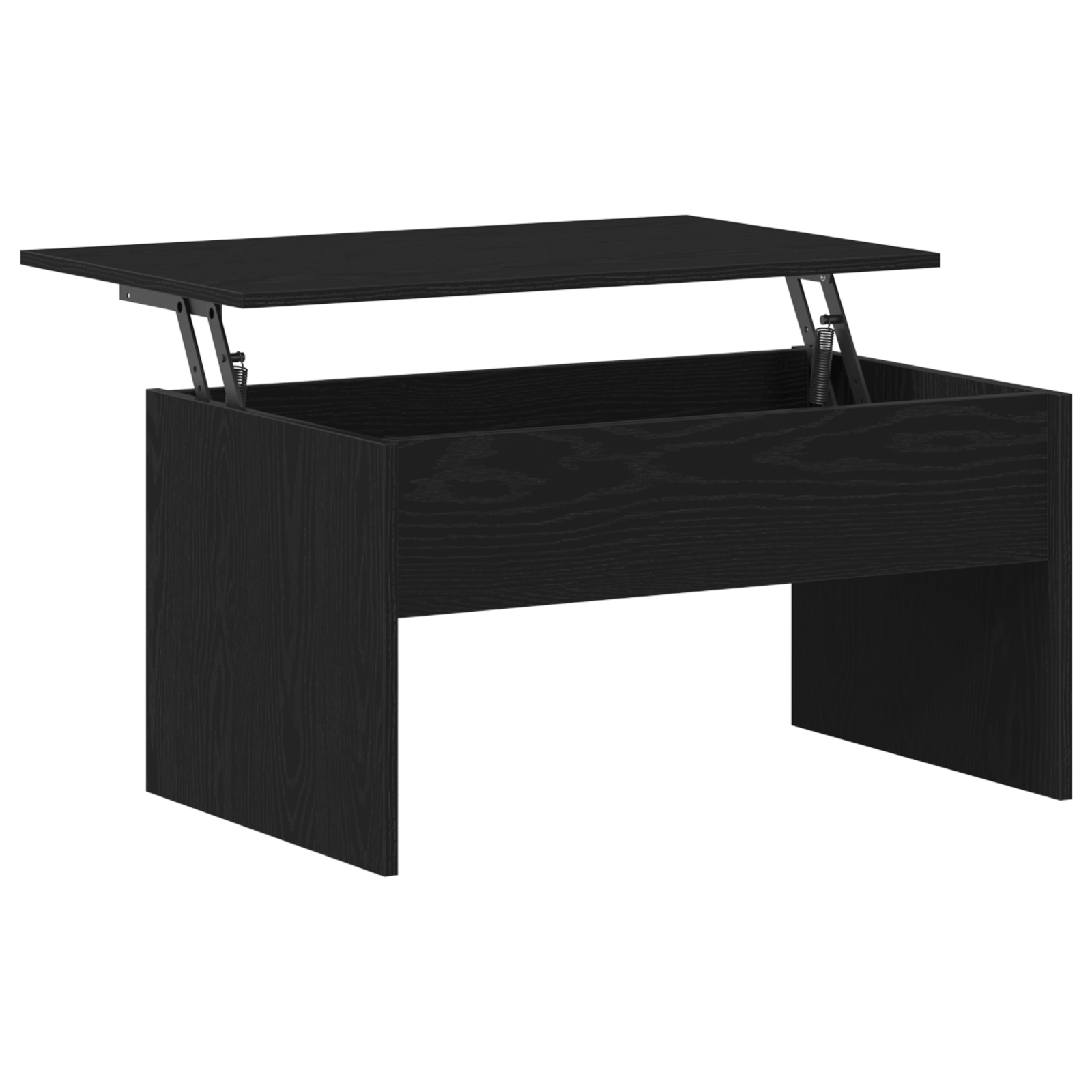 Masa de cafea din stejar negru - 80 x 50.5 x 41.5 cm — imaginea 5