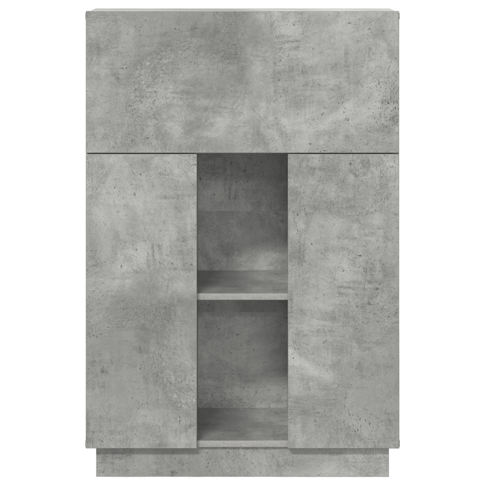 birou modern gri beton gri beton lemn prelucrat standard — imaginea 5
