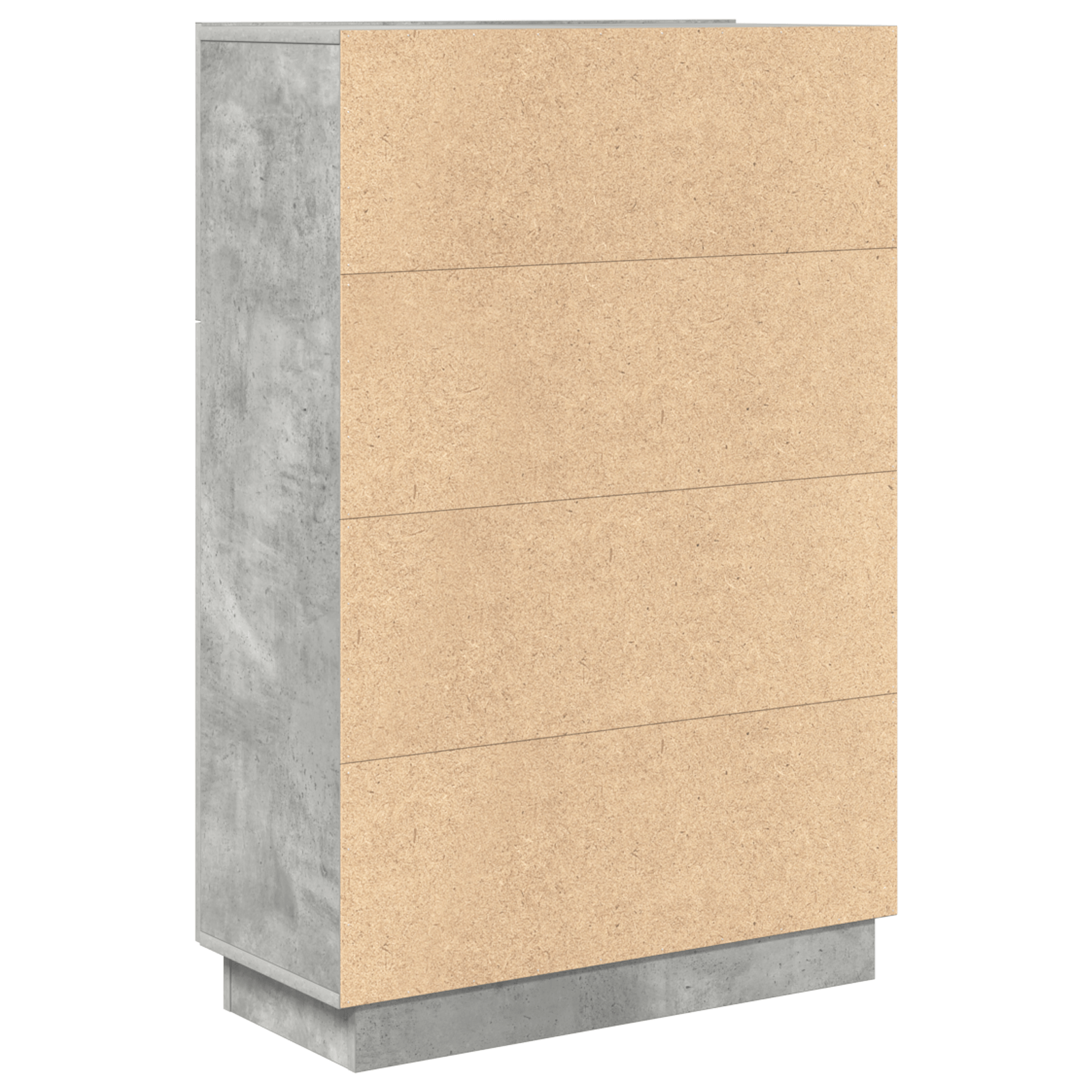 birou modern gri beton gri beton lemn prelucrat standard — imaginea 7