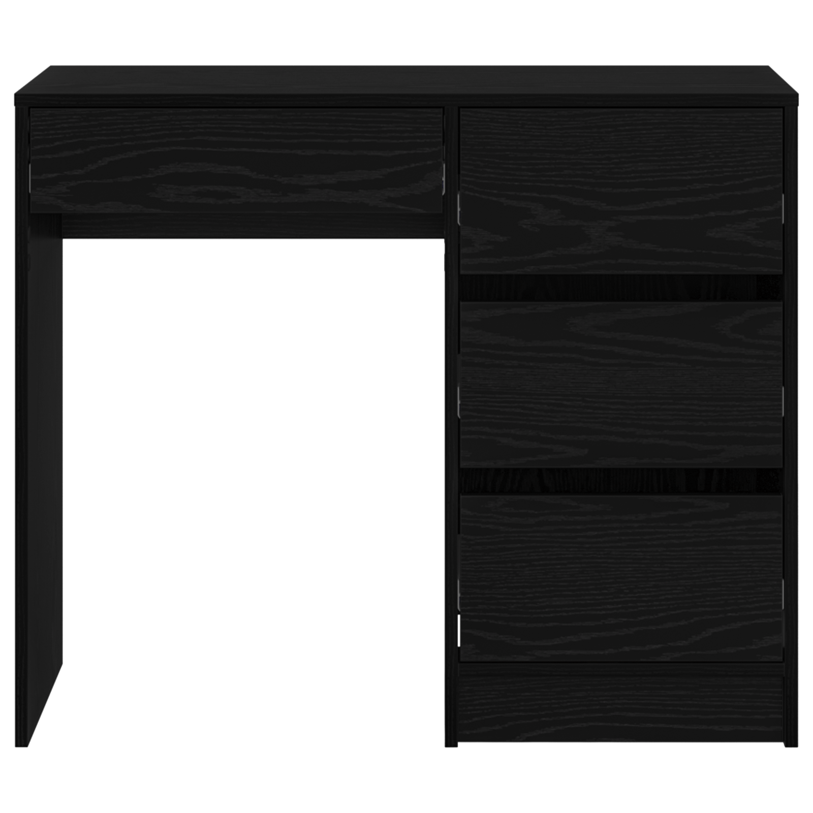 Birou de Scris Negru din Stejar Stejar negru — imaginea 5