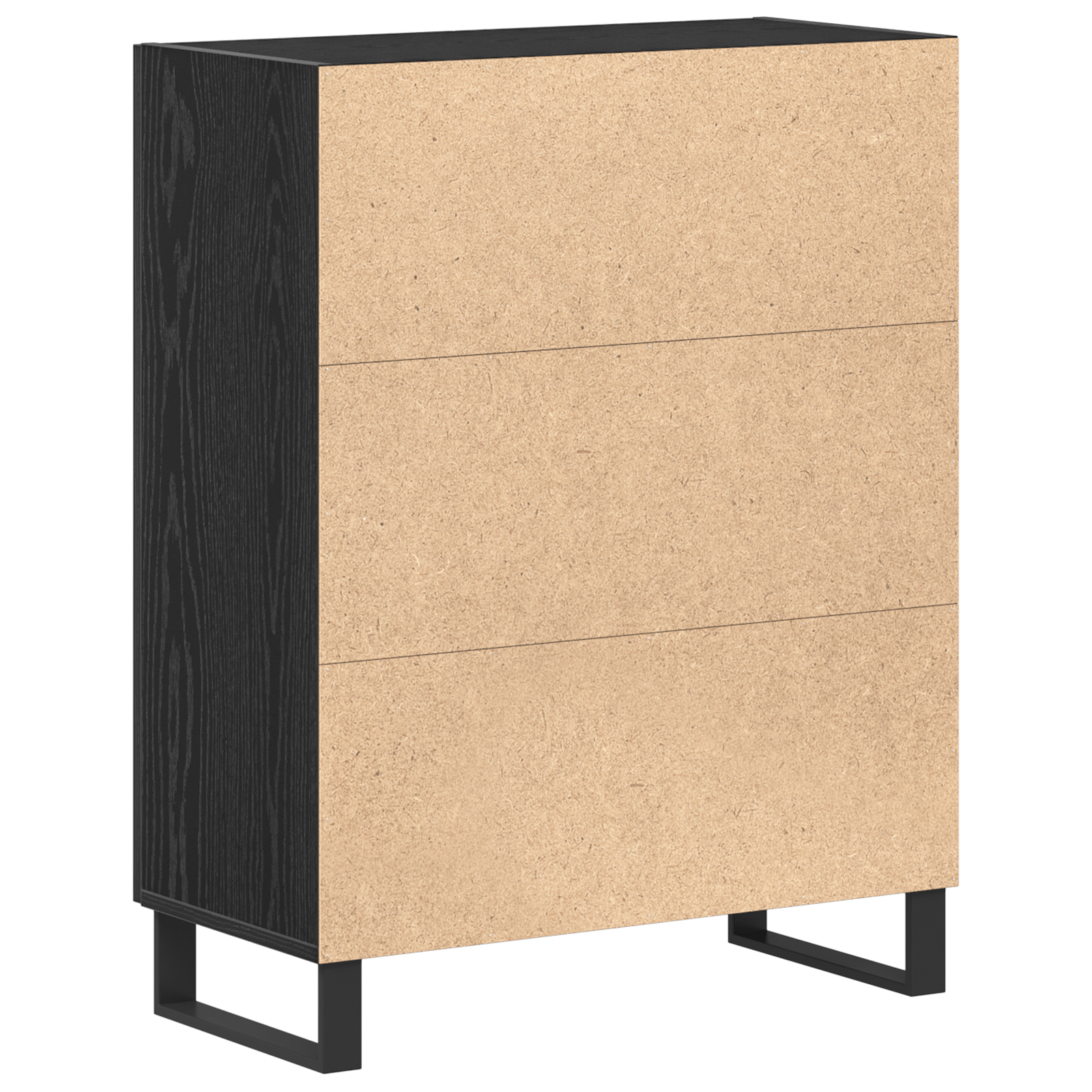 Dulap, stejar negru, 69,5x34x90 cm, lemn prelucrat — imaginea 8