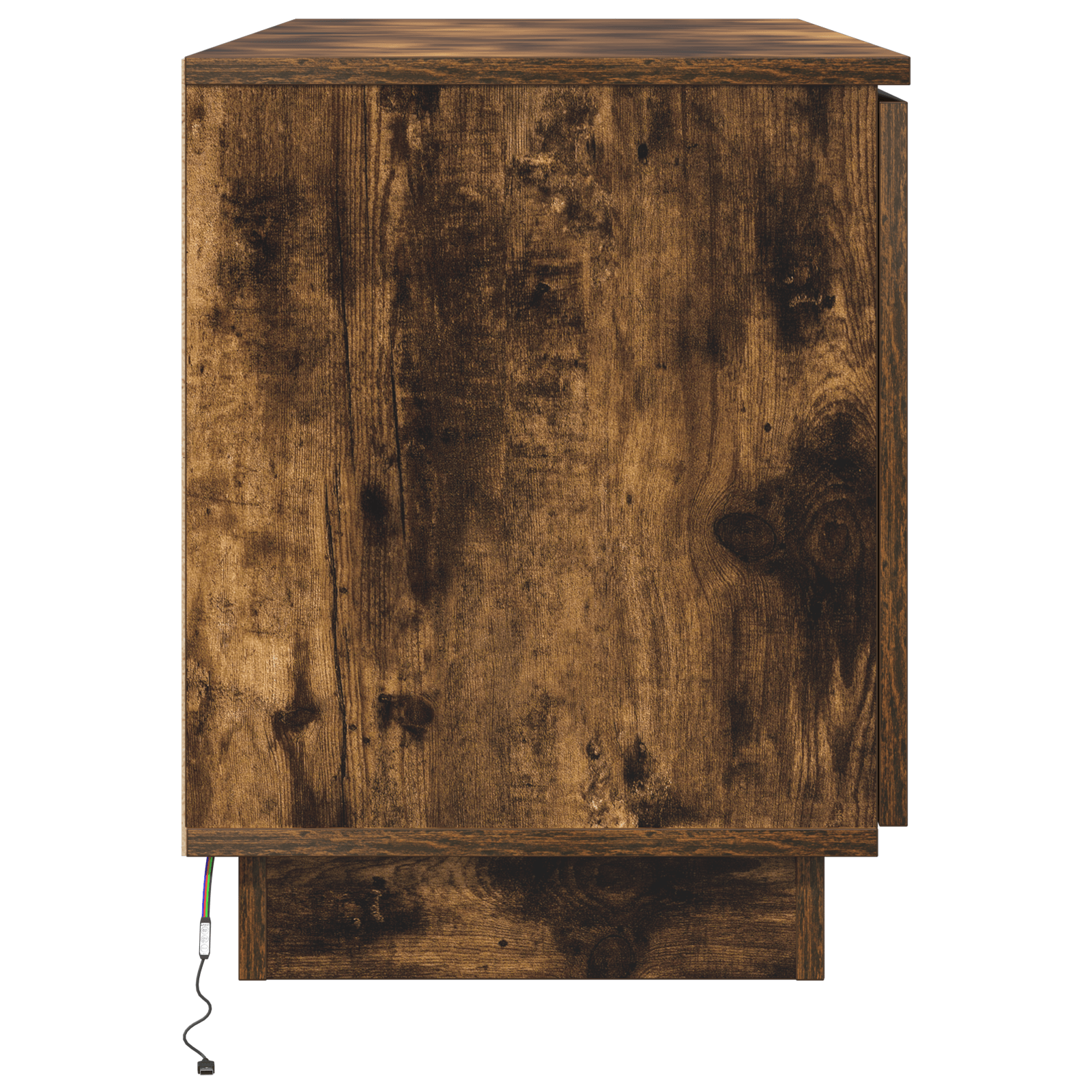 Birou TV Fumuriu 100x38x49 cm Lemn prelucrat — imaginea 7