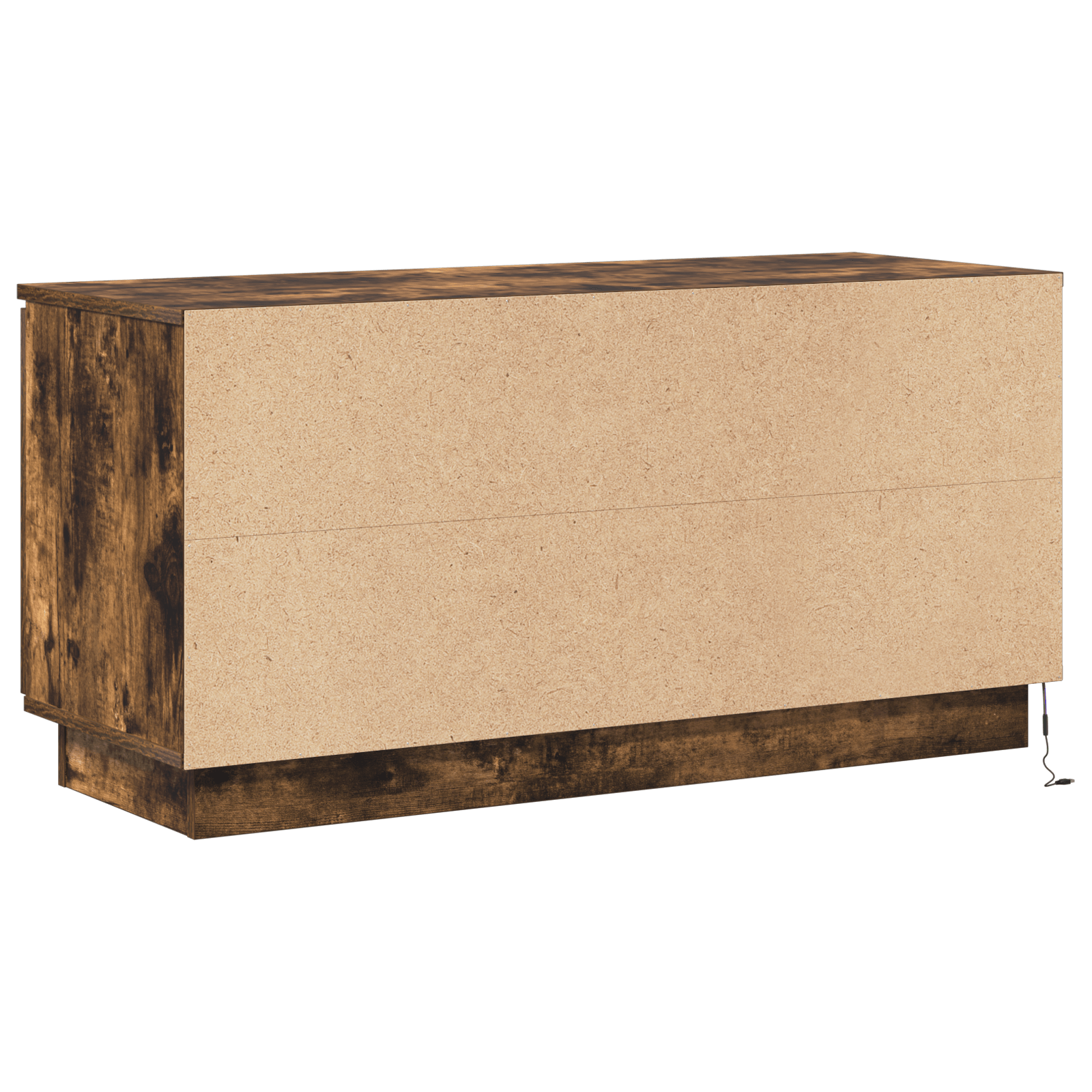 Birou TV Fumuriu 100x38x49 cm Lemn prelucrat — imaginea 8