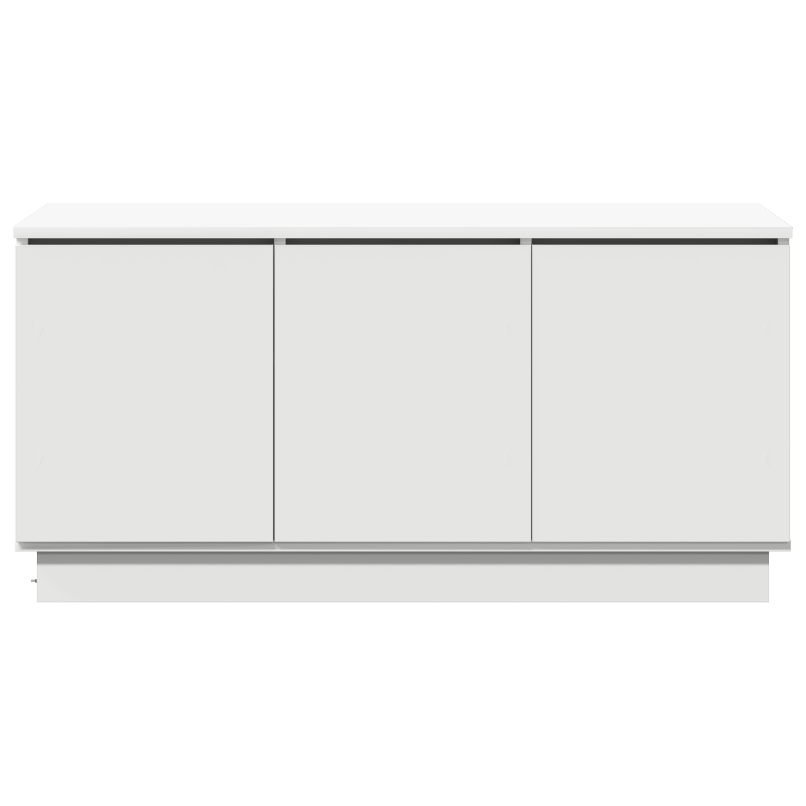 Cabinet TV Alb 100x38x49 cm Lemn Prelucrat — imaginea 6