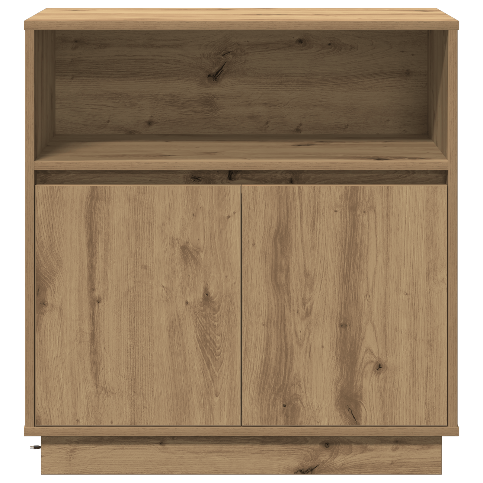 Dulap cu LED Stejar Artisan 71x34,5x75 cm Lemn prelucrat — imaginea 7
