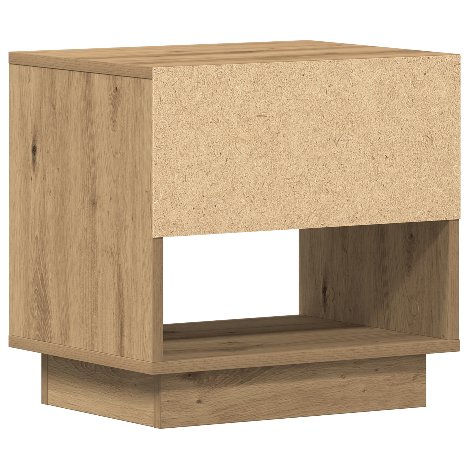 Noptiere, 2 buc. stejar artizanal, 45x34x47 cm, lemn prelucrat — imaginea 9