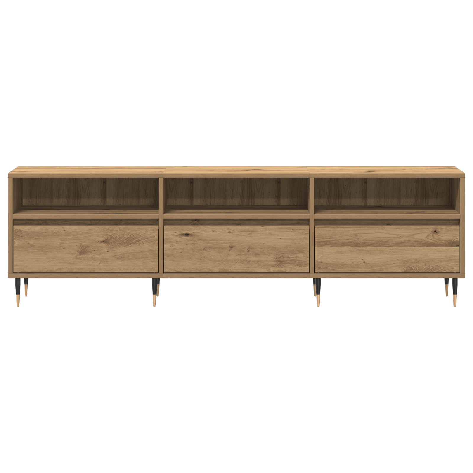 Cabinet TV Artisan Oak 150x30x44.5 cm Lemn compus — imaginea 5