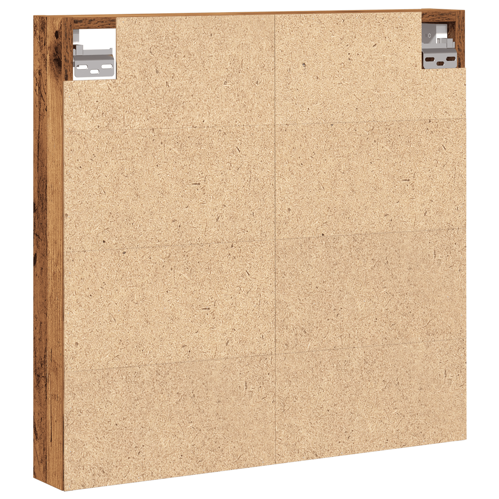 Dulap cu vitrina, lemn vechi, 60x8,5x58 cm, lemn prelucrat — imaginea 5