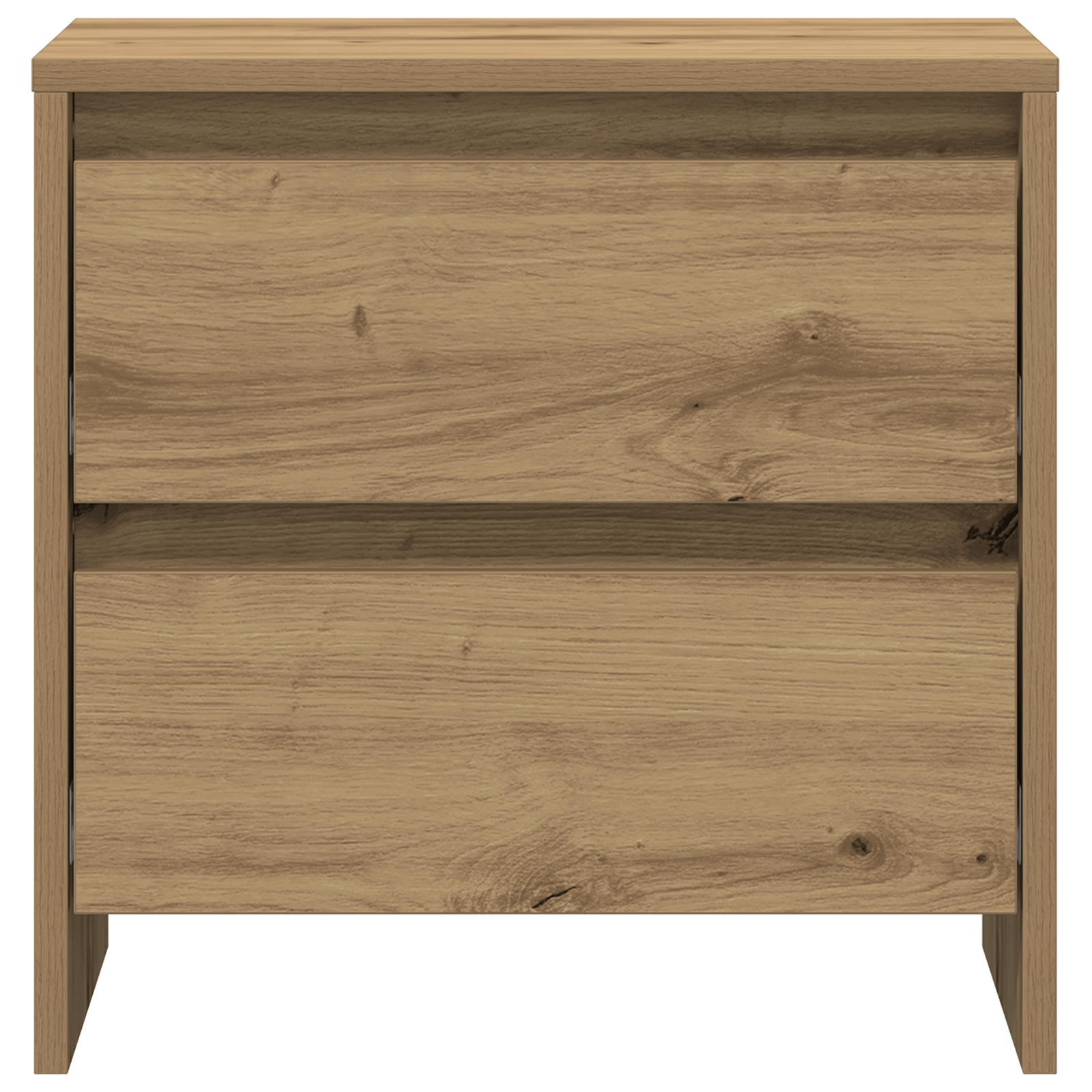 Noptiera 2 pcs Stejar Artisan 45x34x44,5 cm Lemn prelucrat — imaginea 7