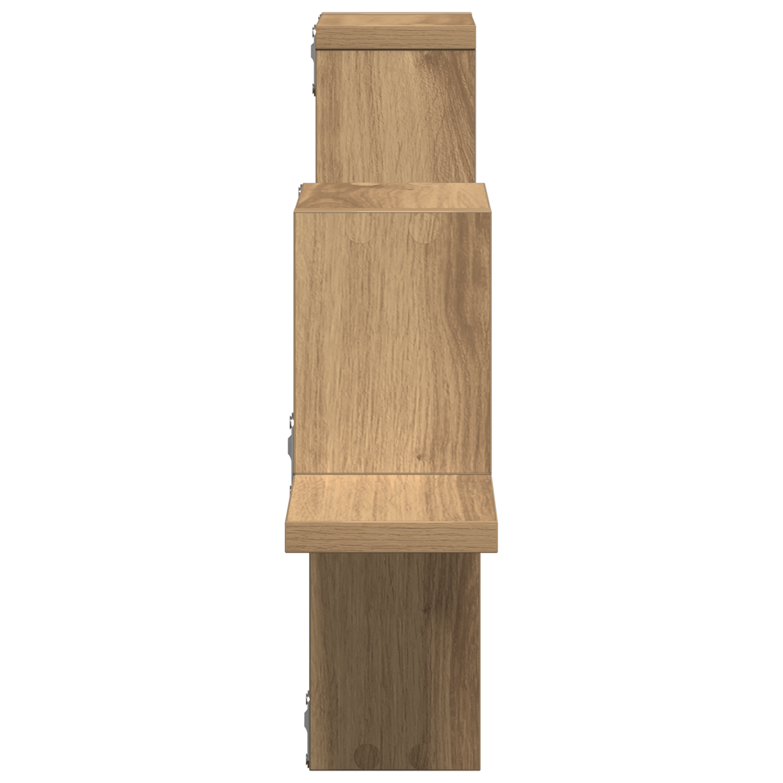 Raft Artisan Stejar 104,5x10x43 cm Lemn prelucrat — imaginea 7