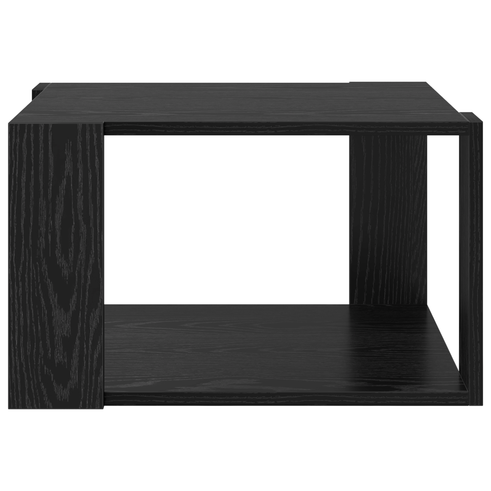 Masa de cafea Stejar Negru 51,5x51,5x30 cm Lemn Ingineresc — imaginea 5