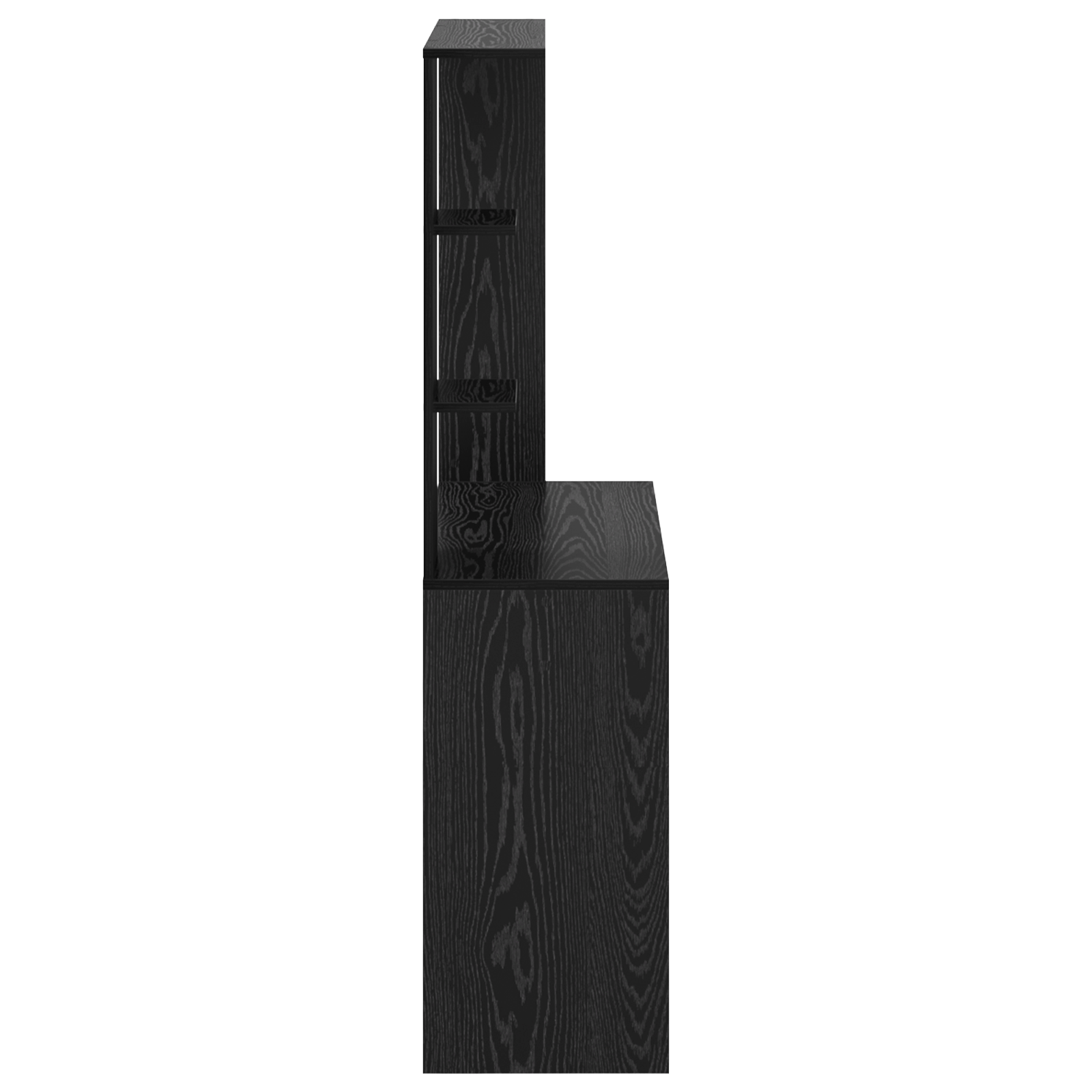 birou de calculator din stejar negru stejar negru Lemn masiv, MDF — imaginea 5