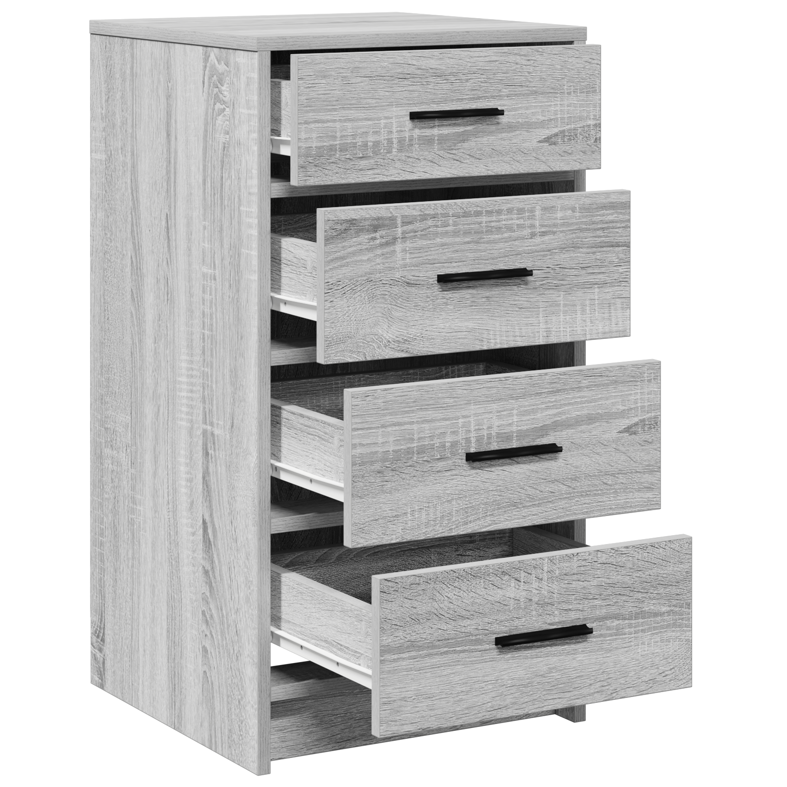 Dulap, gri sonoma, 40x41x75 cm, lemn prelucrat — imaginea 5