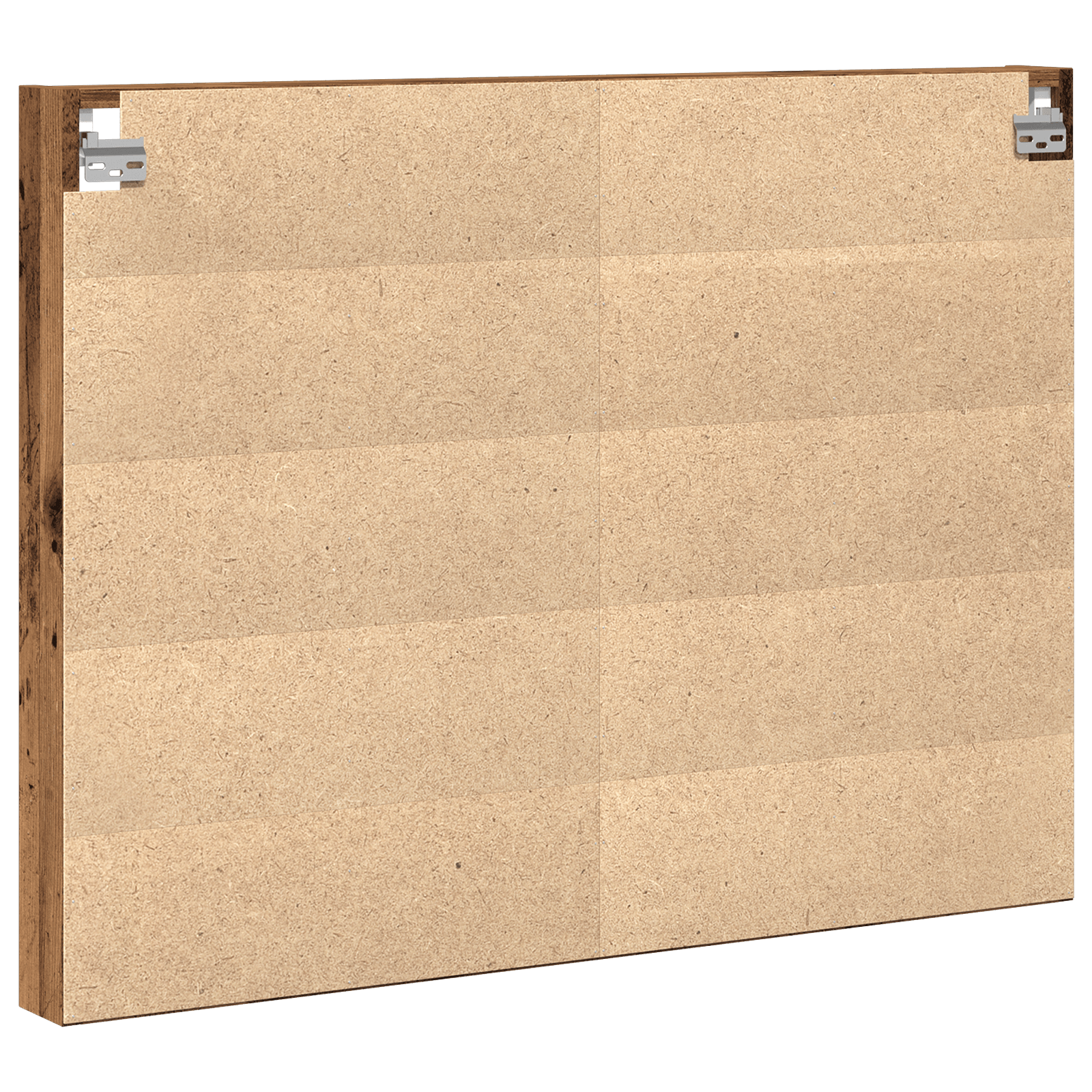 Dulap cu vitrina, lemn vechi, 100x8,5x75 cm, lemn prelucrat — imaginea 5