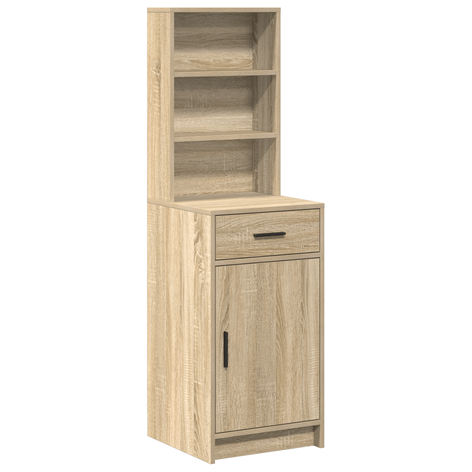 Dulap inalt, stejar sonoma, 40x41x135 cm, lemn prelucrat — imaginea 2