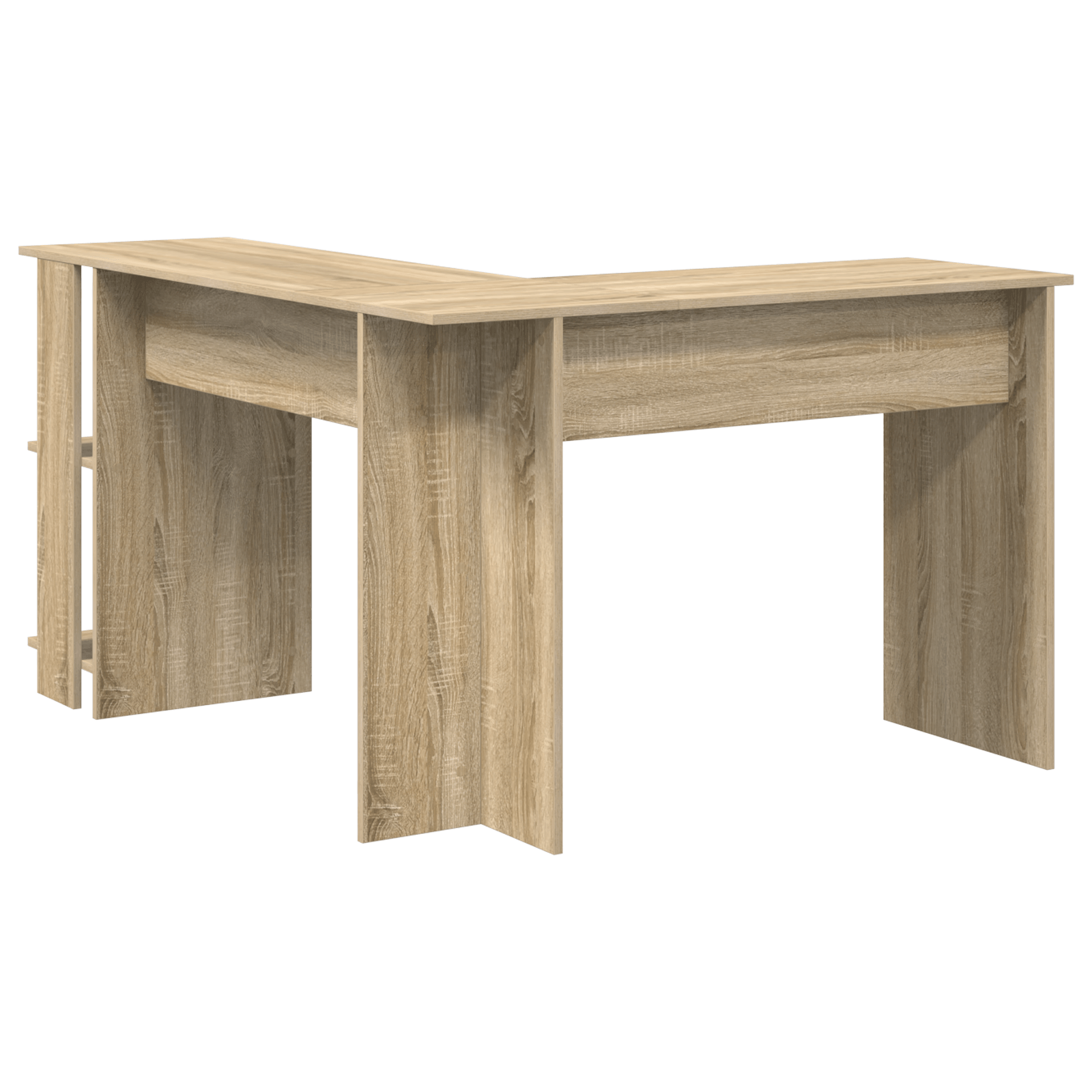 birou de colt Sonoma Oak stejar Sonoma Placi aglomerate Mediu — imaginea 6