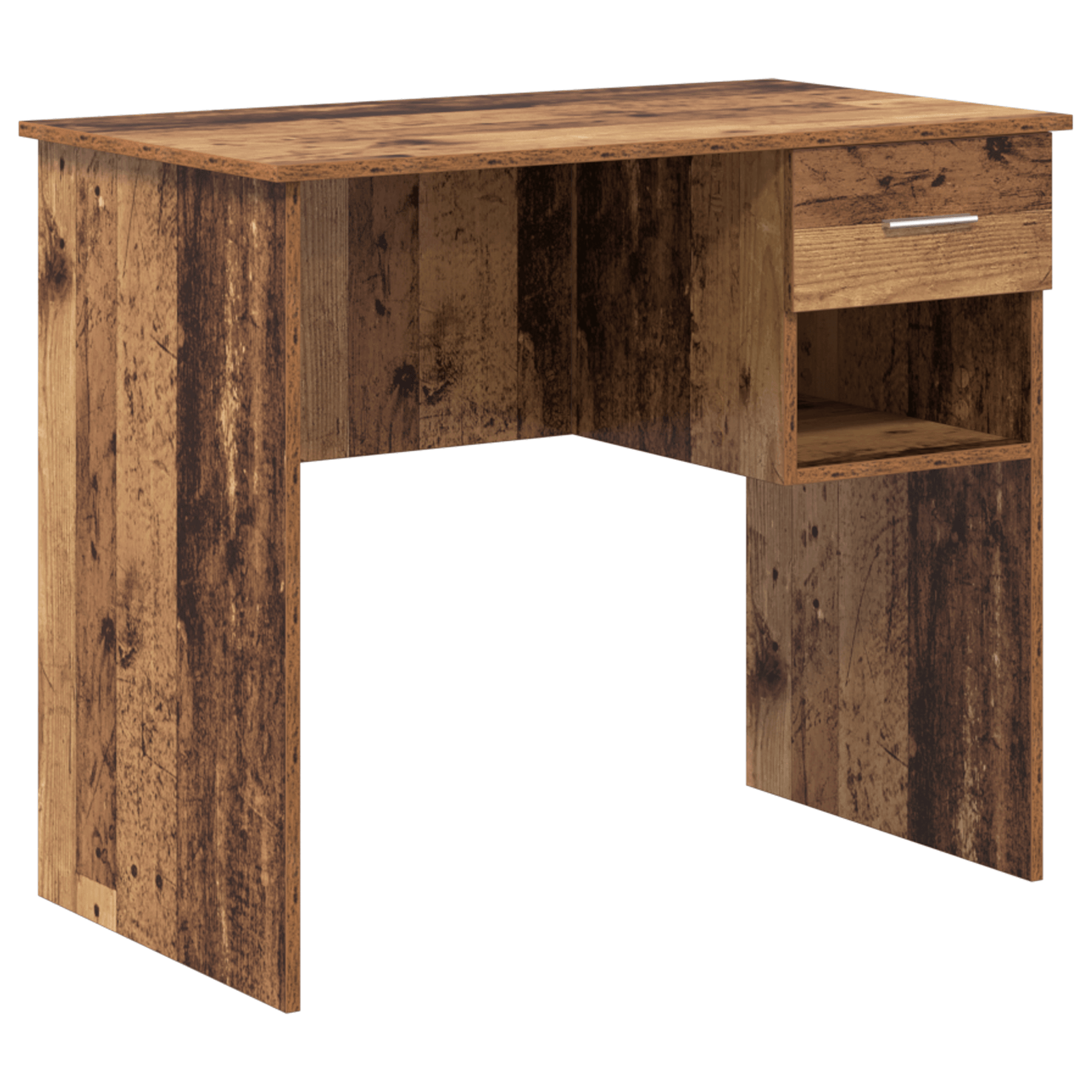 Masa cu depozitare din lemn vechi 90x49.5x75 cm — imaginea 2
