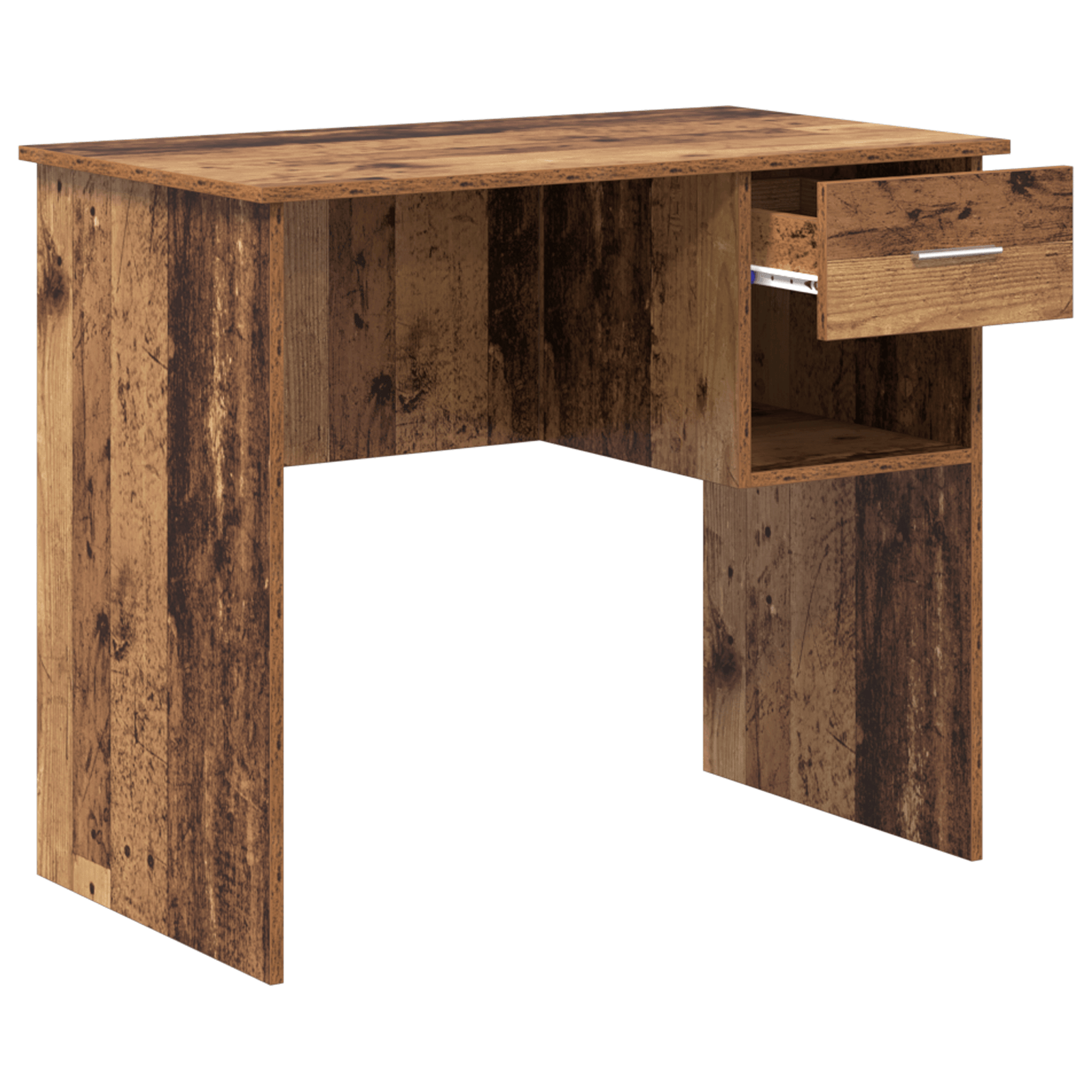 Masa cu depozitare din lemn vechi 90x49.5x75 cm — imaginea 4