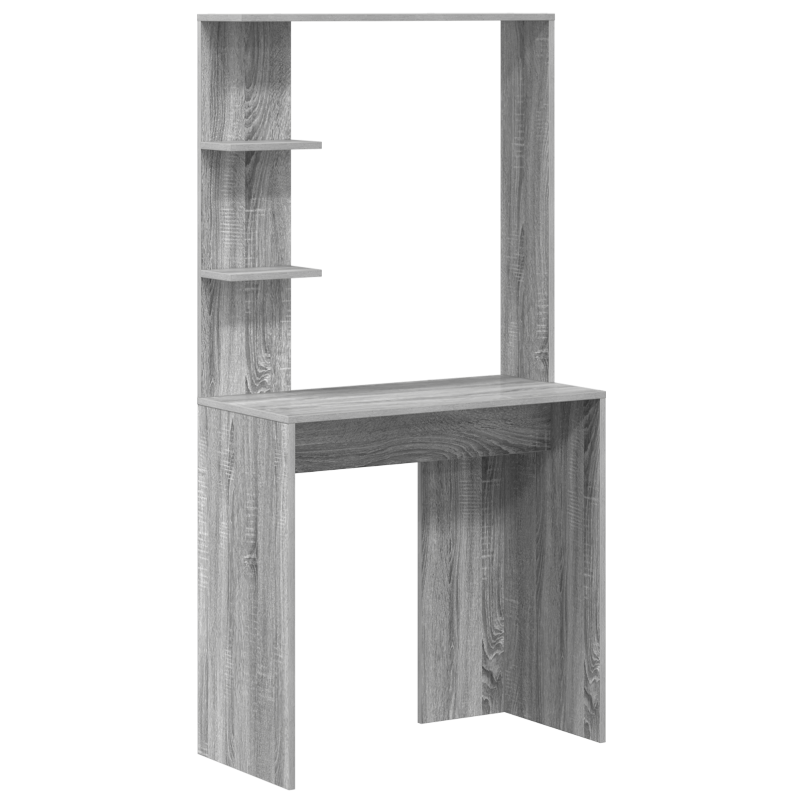 Birou Gri Gri Sonoma Lemn prelucrat Compact — imaginea 2