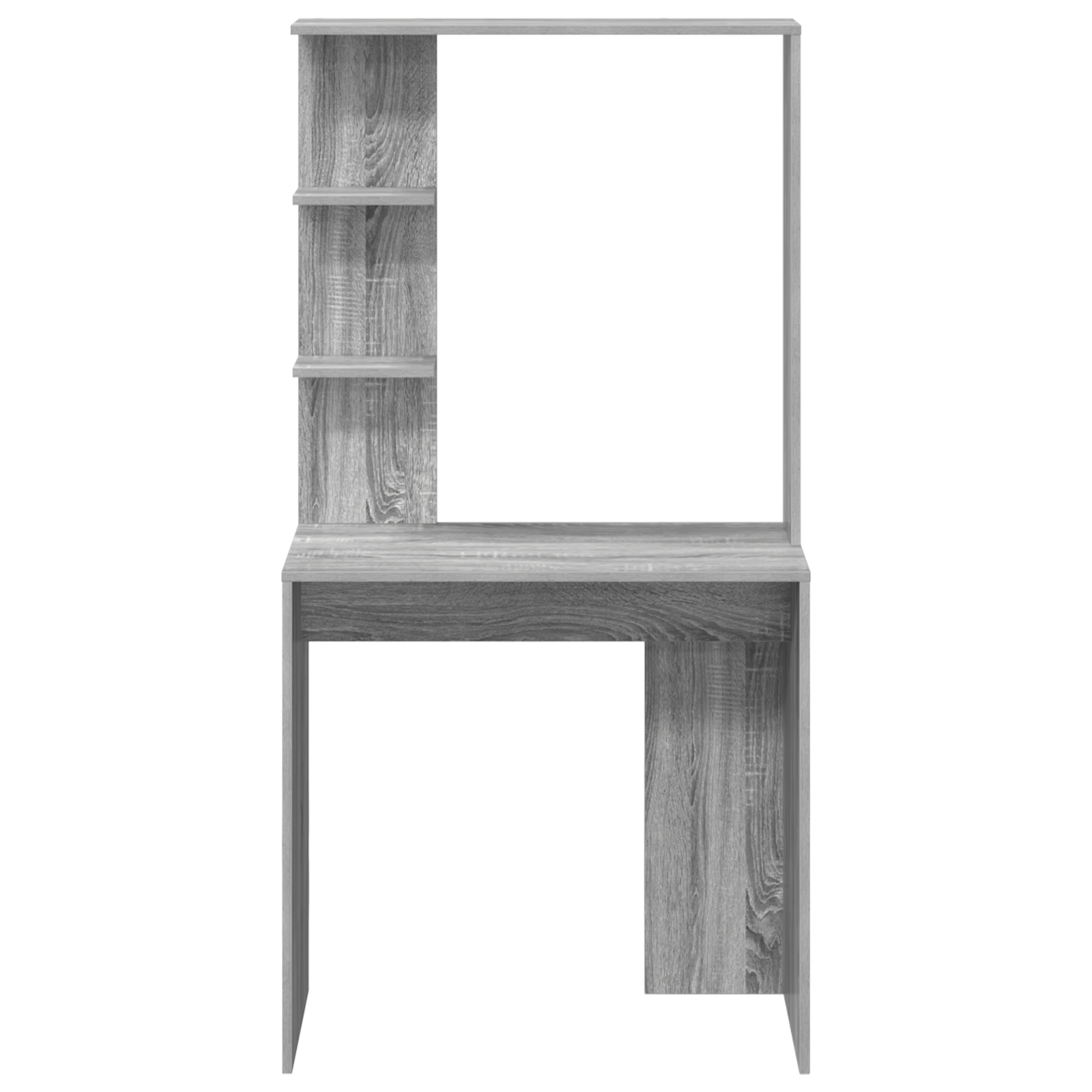 Birou Gri Gri Sonoma Lemn prelucrat Compact — imaginea 4
