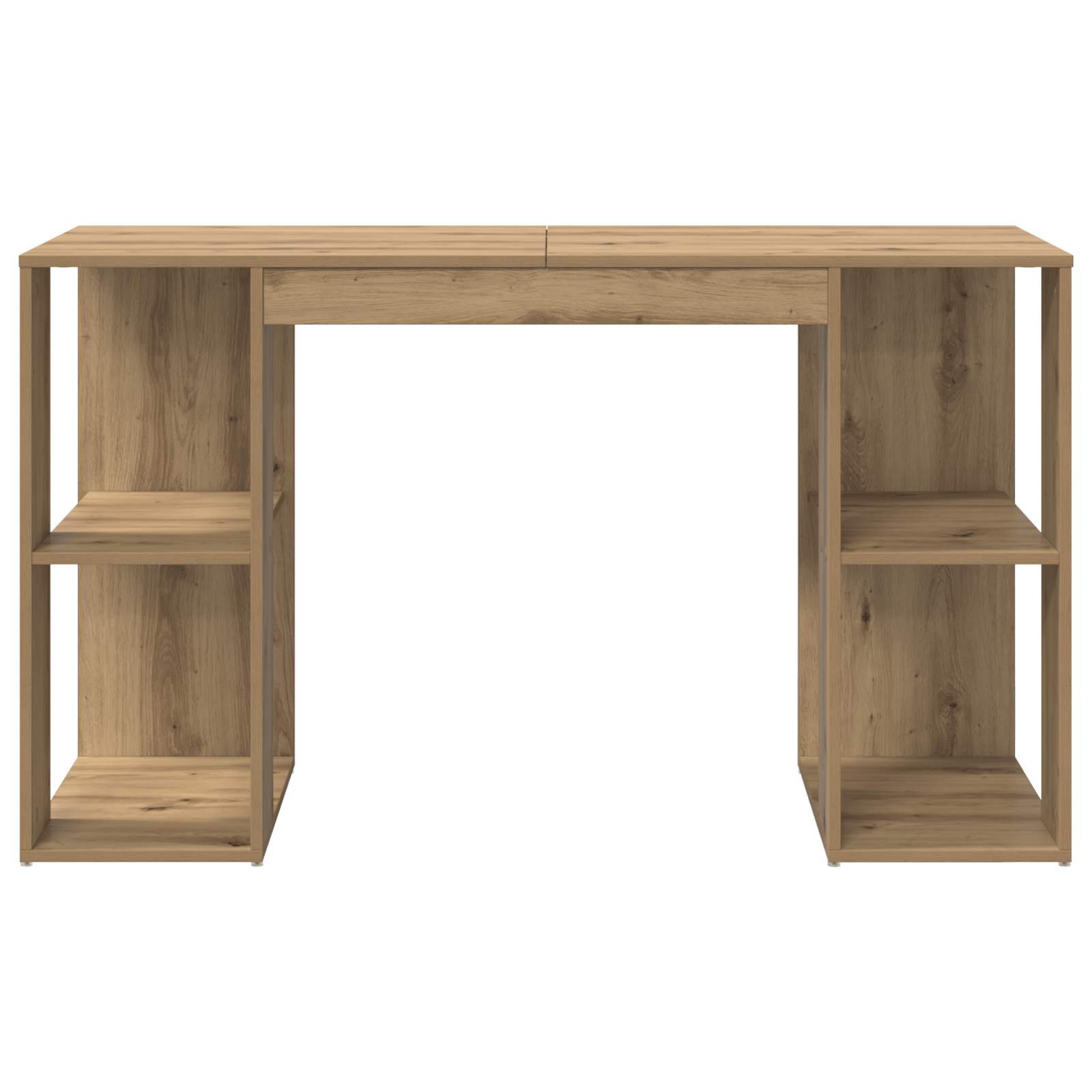 Birou din stejar artizanal Lemn prelucrat Standard Birou modern — imaginea 4