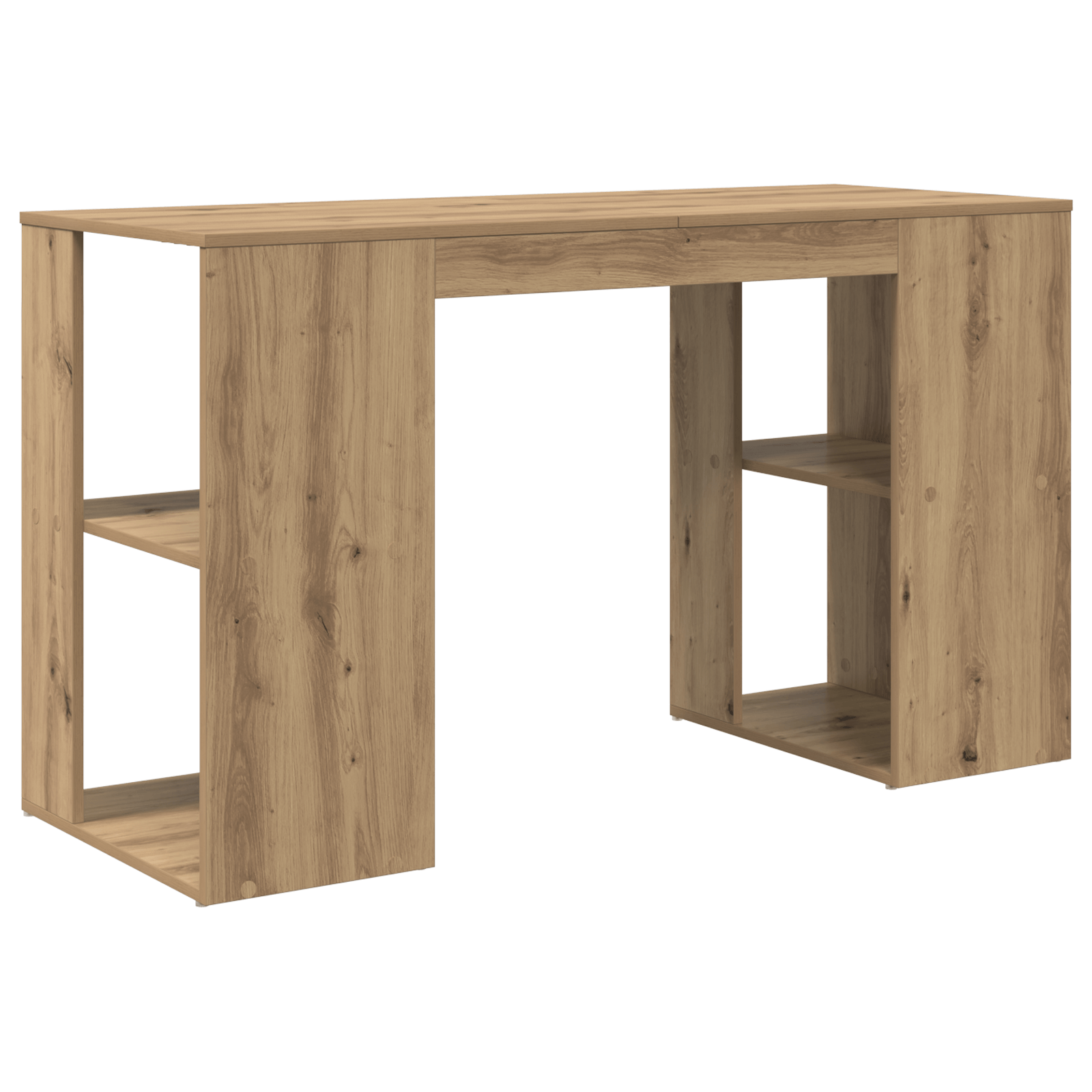 Birou din stejar artizanal Lemn prelucrat Standard Birou modern — imaginea 6