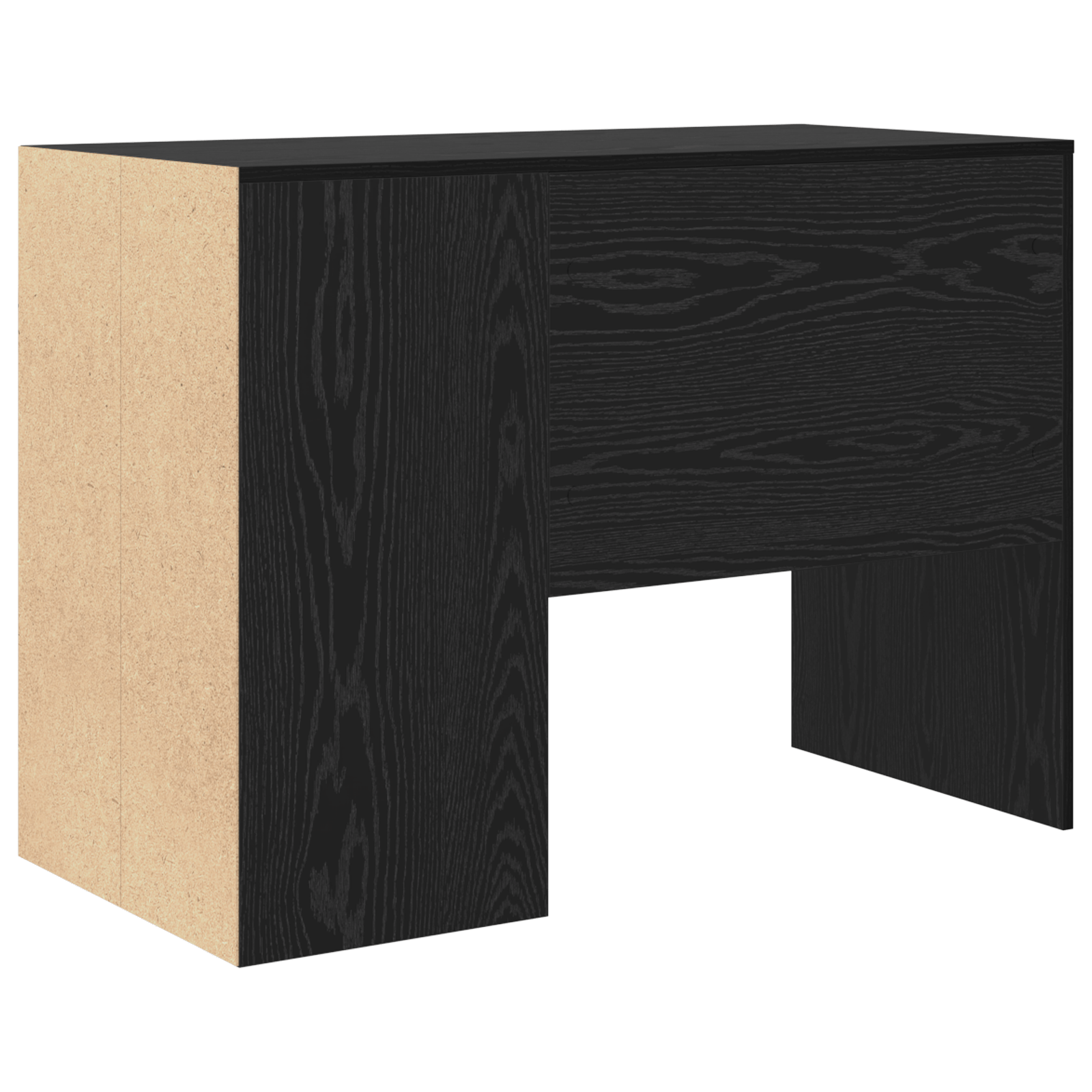 birou de scris stejar negru lemn prelucrat compact — imaginea 6