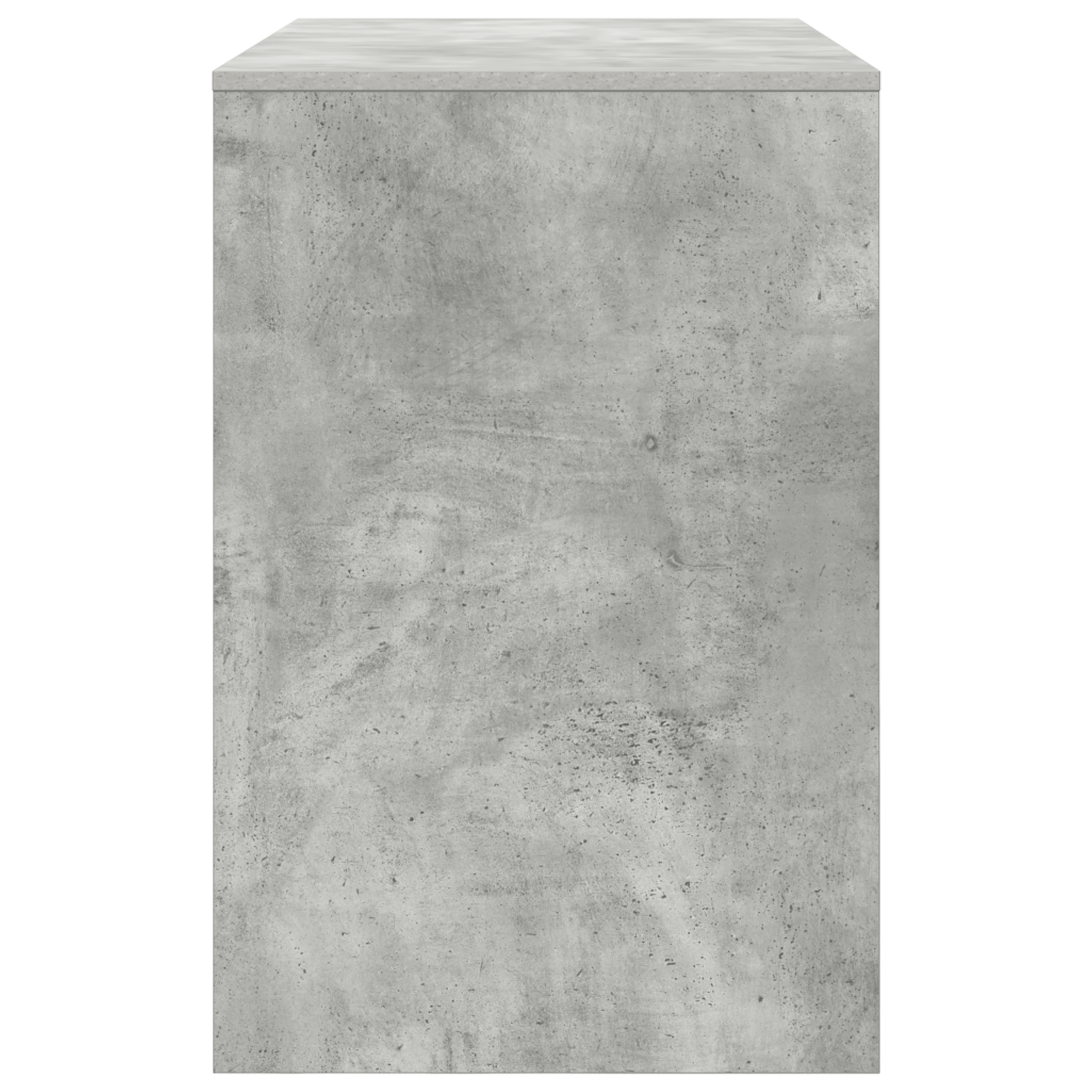 Birou de Scriere Gri Beton Lemn Compozit Compact Depozitare — imaginea 5