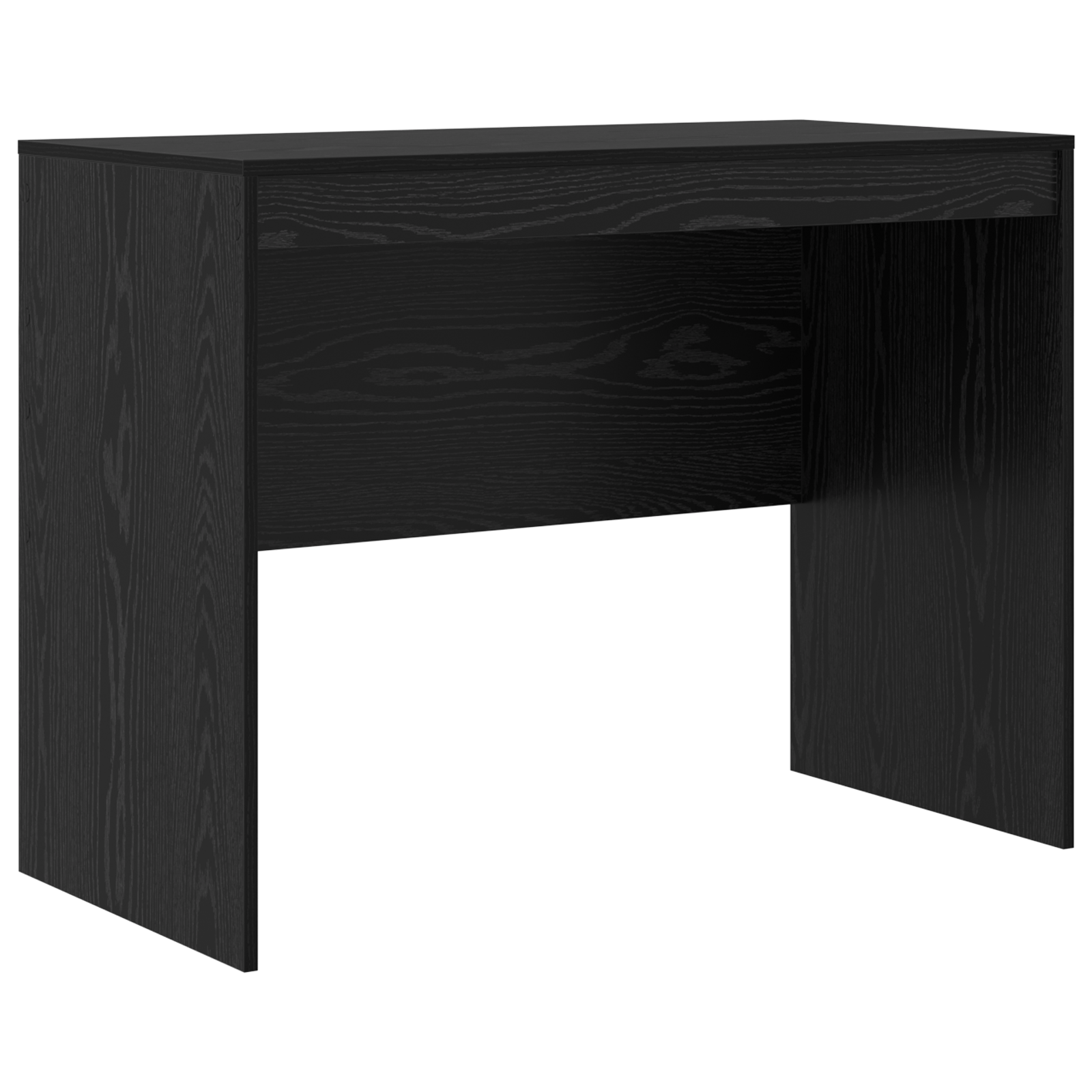 Birou de scris Stejar negru Lemn prelucrat 100 x 50 x 76 cm — imaginea 2