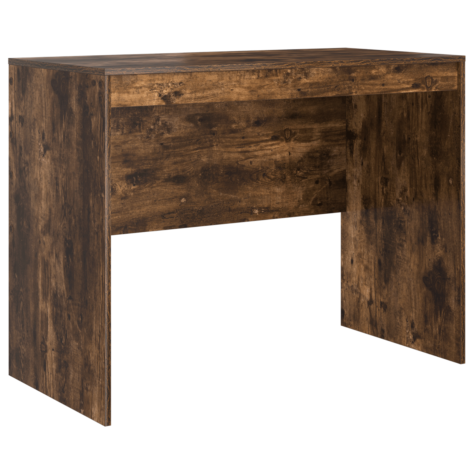 Masa de scris Stejar Afumat Placi aglomerate 100 x 50 x 76 cm — imaginea 2