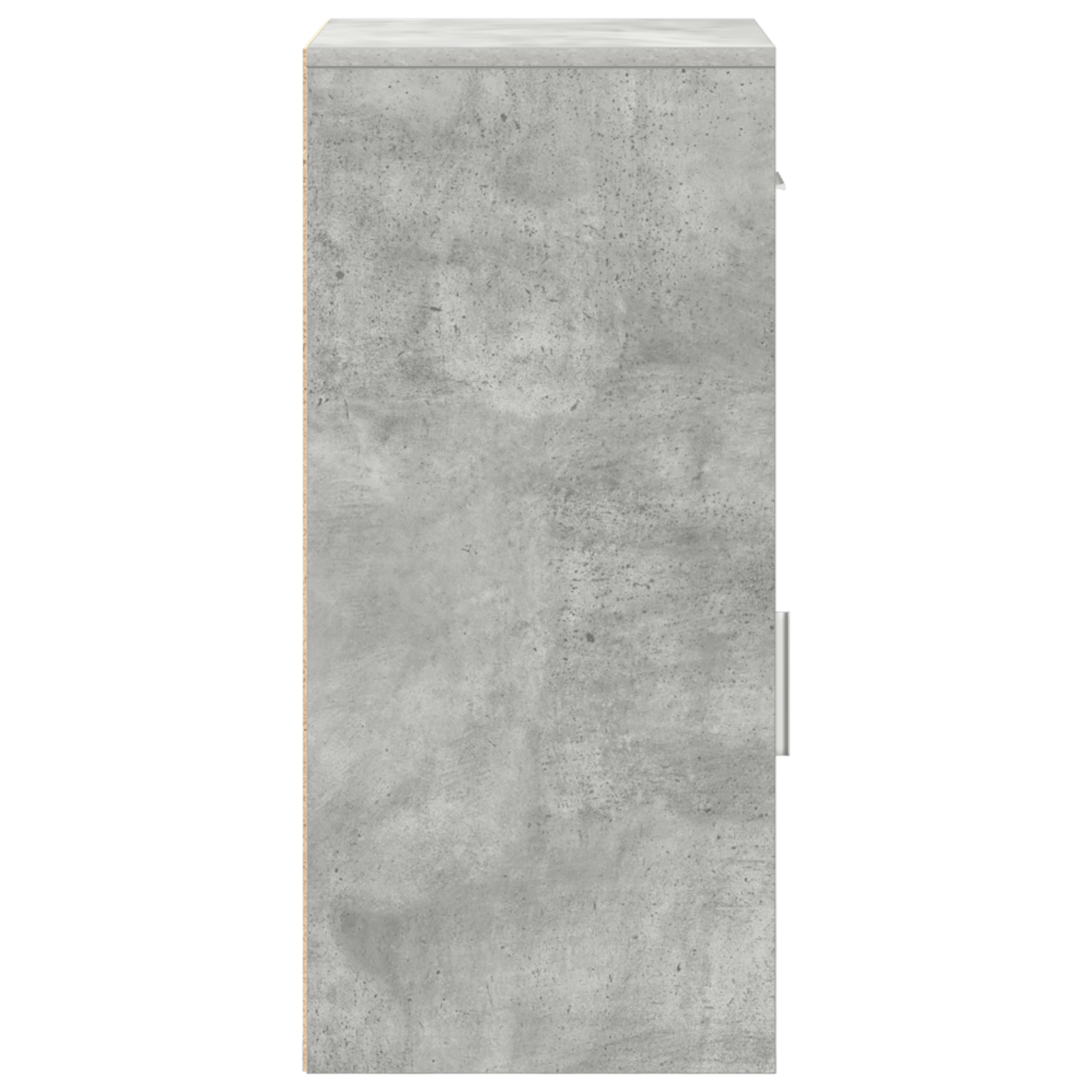 Dulap Gri de Depozitare Gri Beton Lemn prelucrat, Finisaj beton — imaginea 6