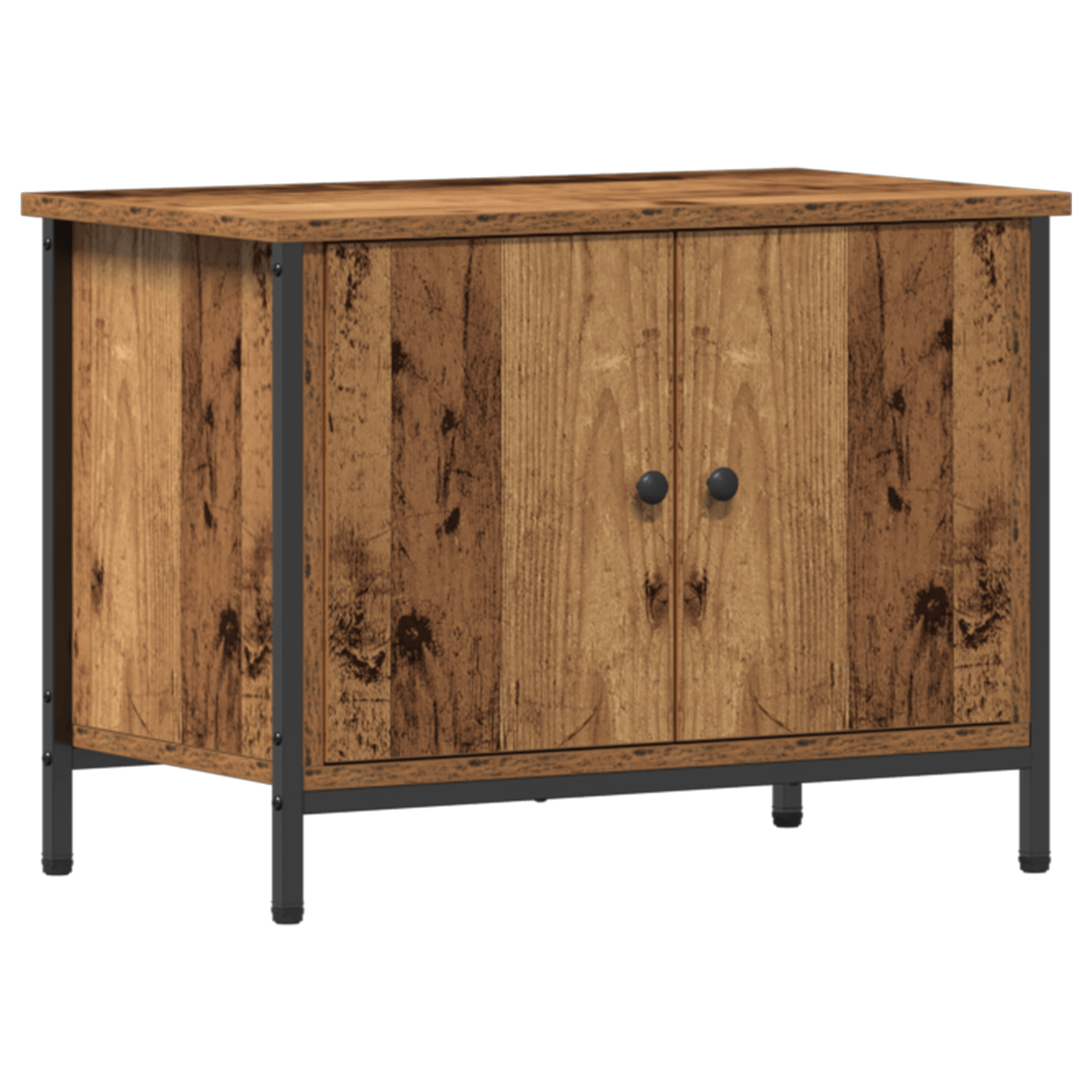 Stand TV din lemn vechi Lemn vechi Lemn 60 x 35 x 45 cm Durabil — imaginea 2