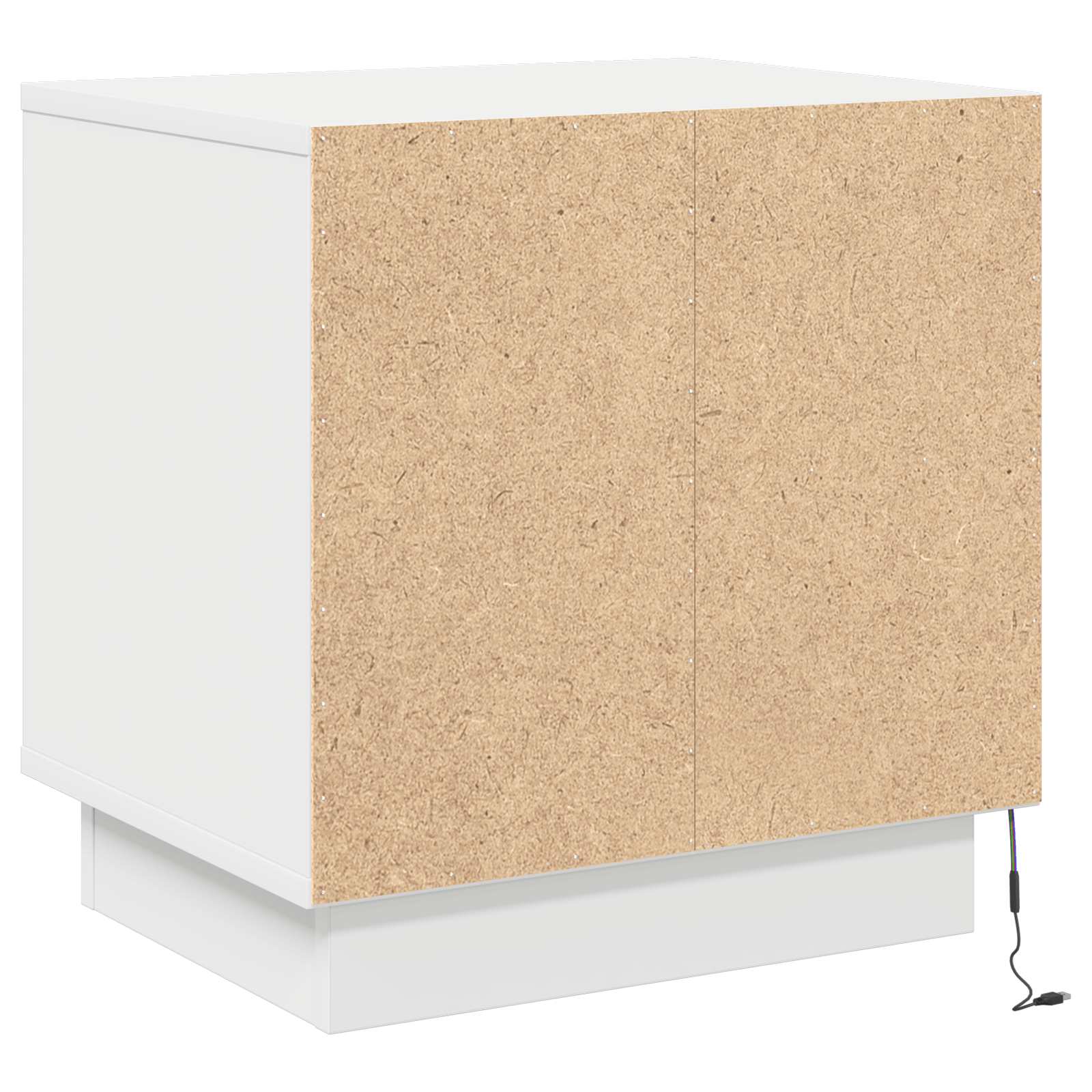 noptiera cu LED-uri Albe 44x34,5x45 cm — imaginea 8