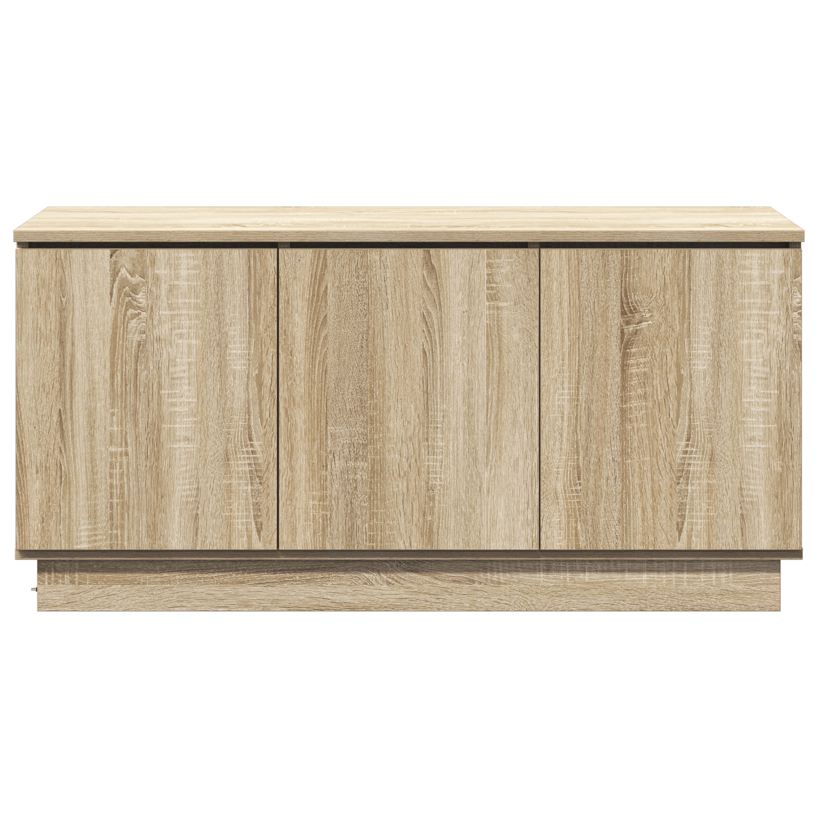 Cabinet TV Sonoma Oak 100x38x49 cm Lemn ingineresc — imaginea 6