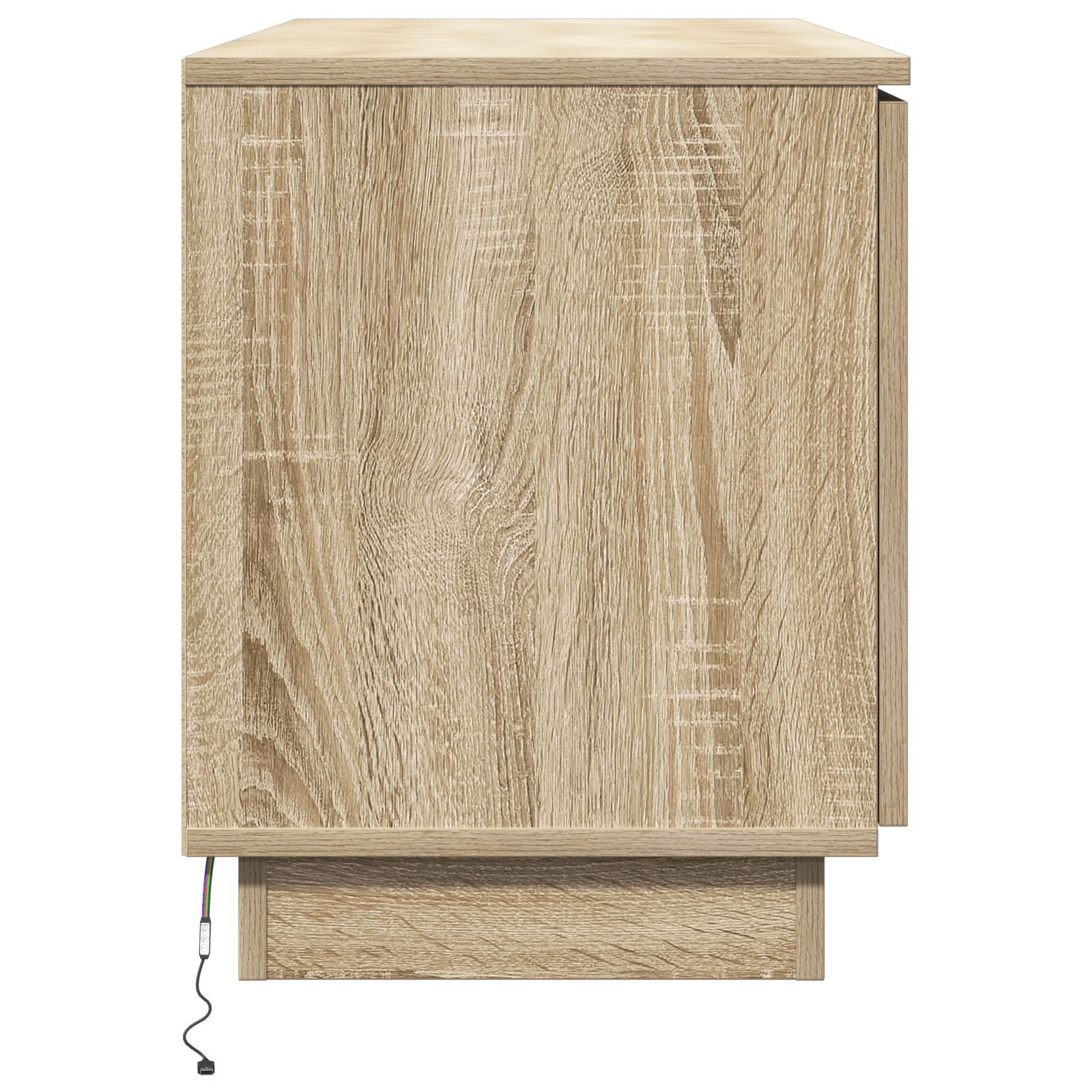 Cabinet TV Sonoma Oak 100x38x49 cm Lemn ingineresc — imaginea 7