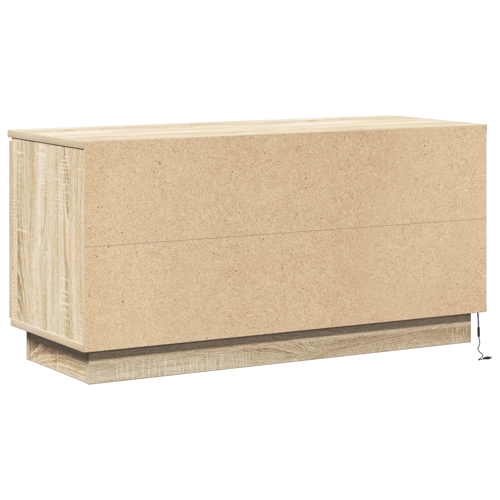 Cabinet TV Sonoma Oak 100x38x49 cm Lemn ingineresc — imaginea 8