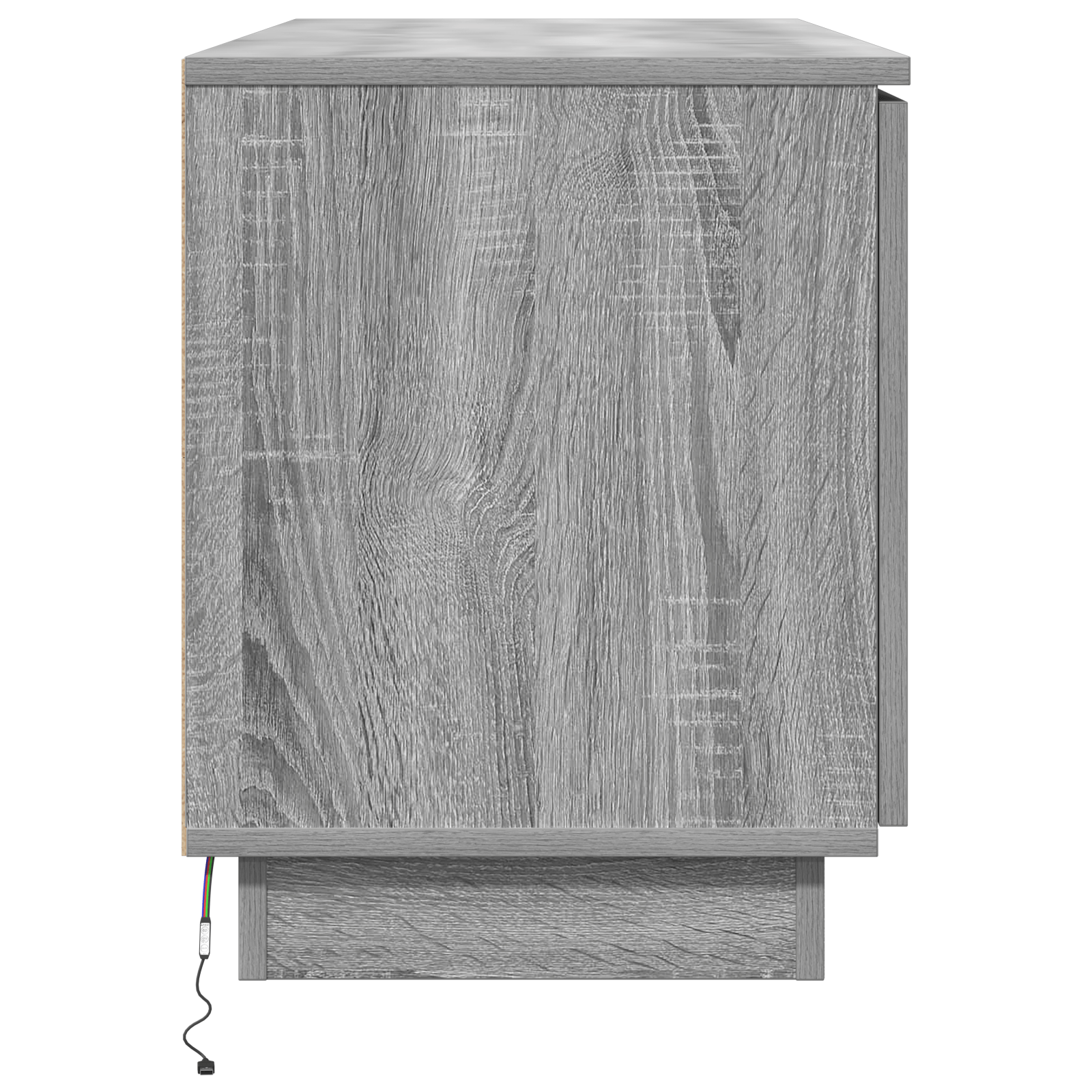 Cabinet TV Gri Sonoma 100x38x49 cm Lemn prelucrat — imaginea 7