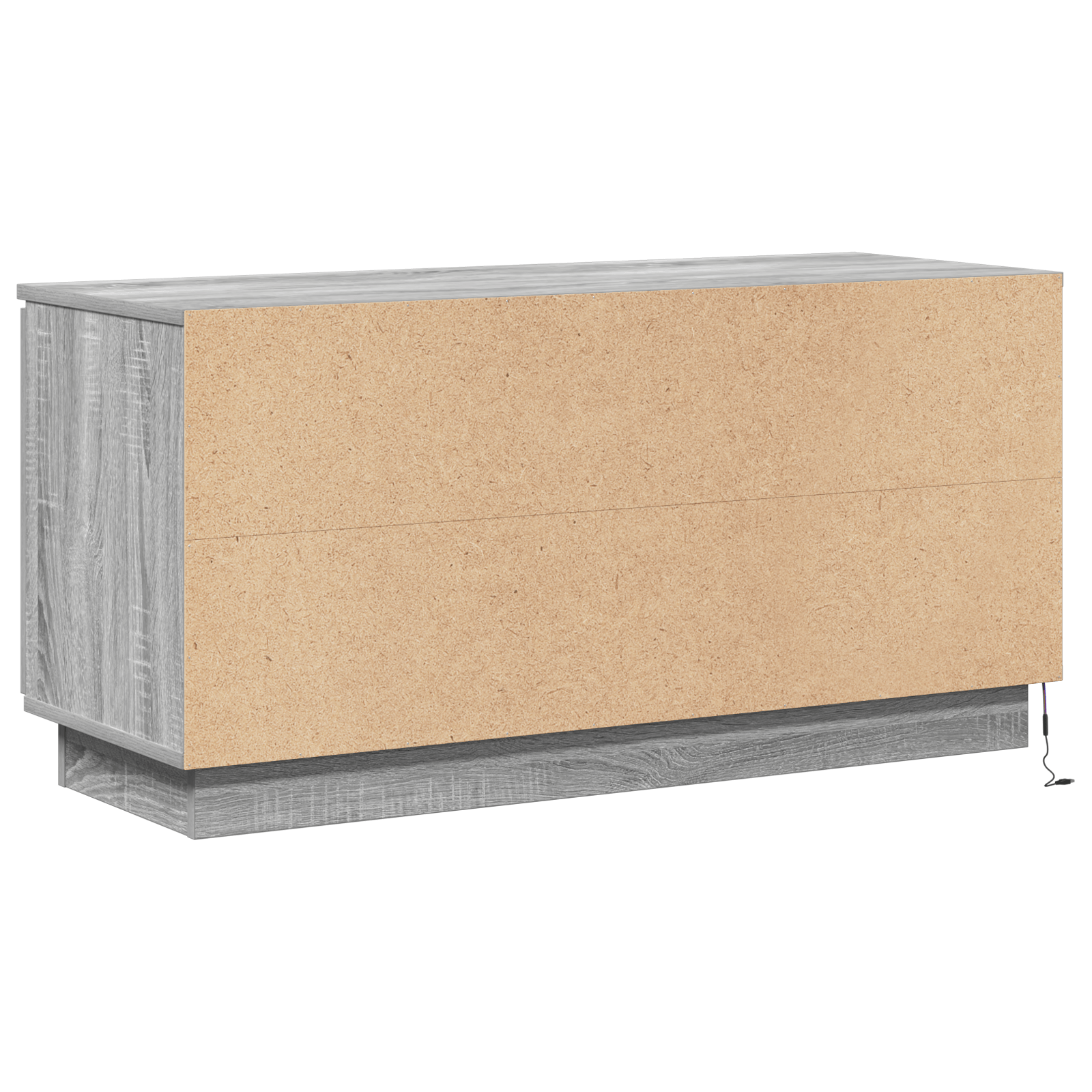 Cabinet TV Gri Sonoma 100x38x49 cm Lemn prelucrat — imaginea 8