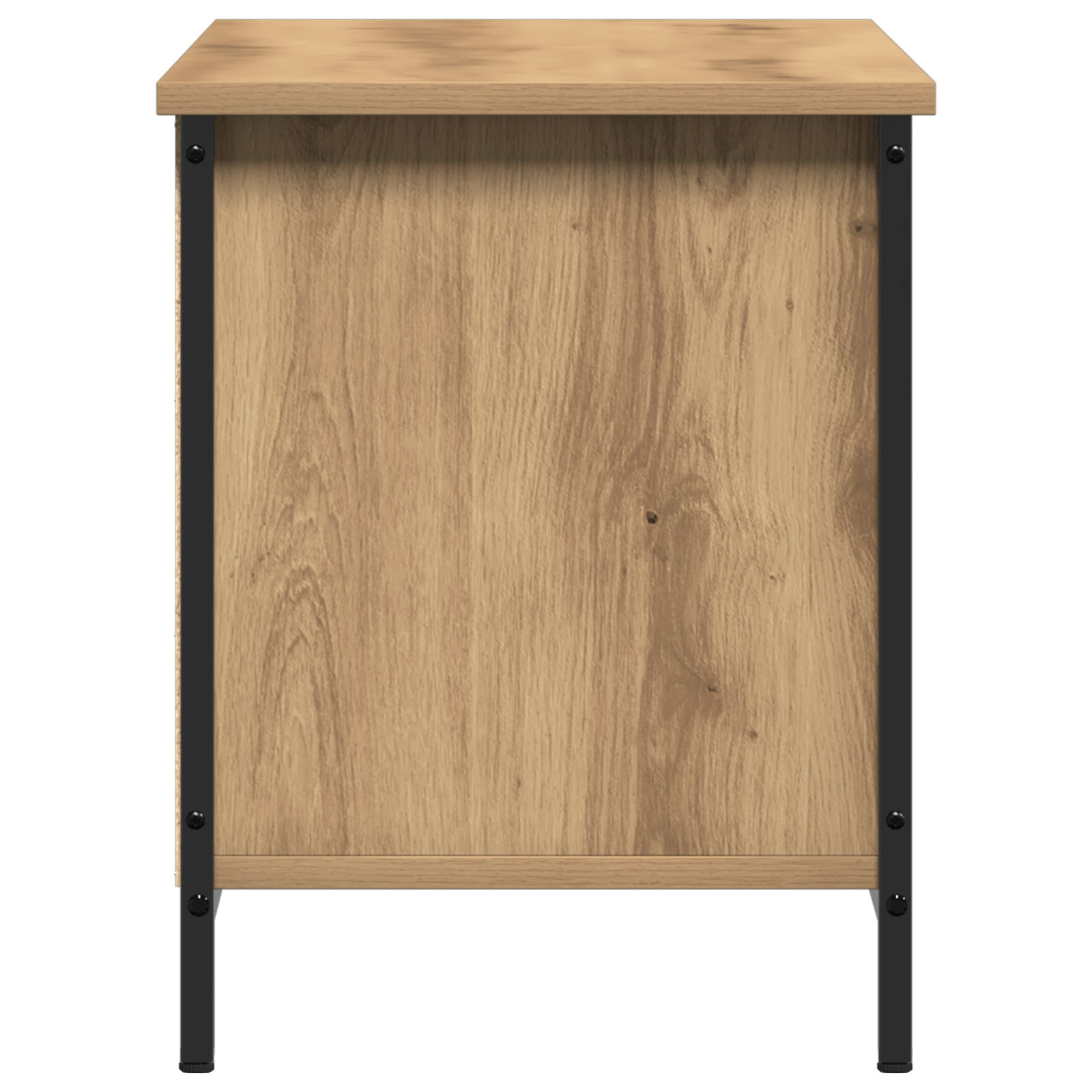 Suport TV Stejar artizanal Lemn stratificat, metal 102 x 35 x 45 cm — imaginea 6