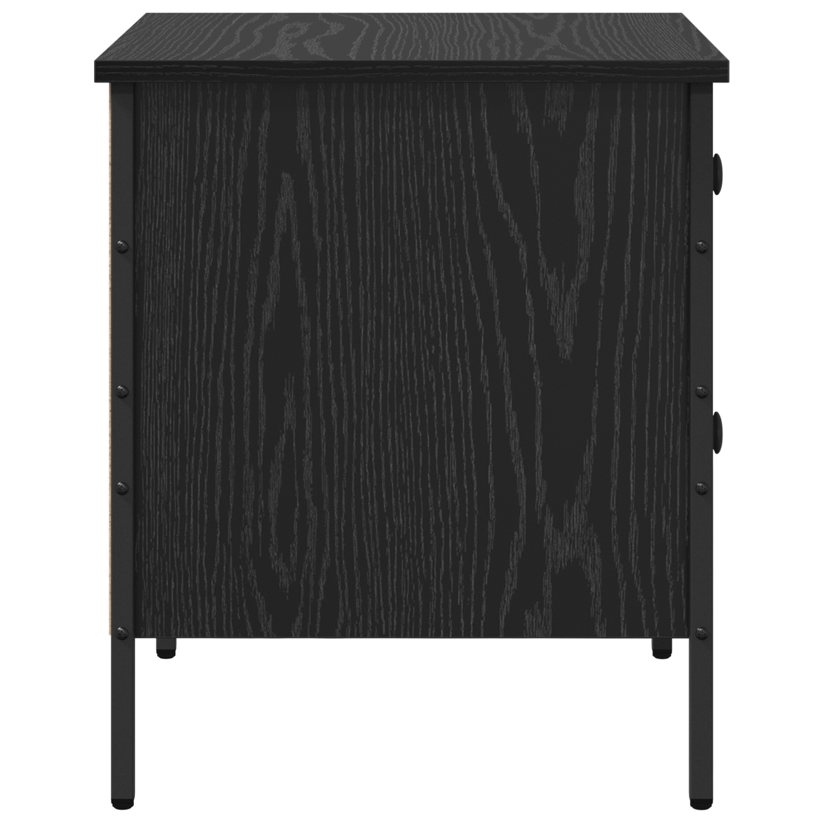 Cabinet din stejar negru 40x42x50 cm Lemn prelucrat — imaginea 7